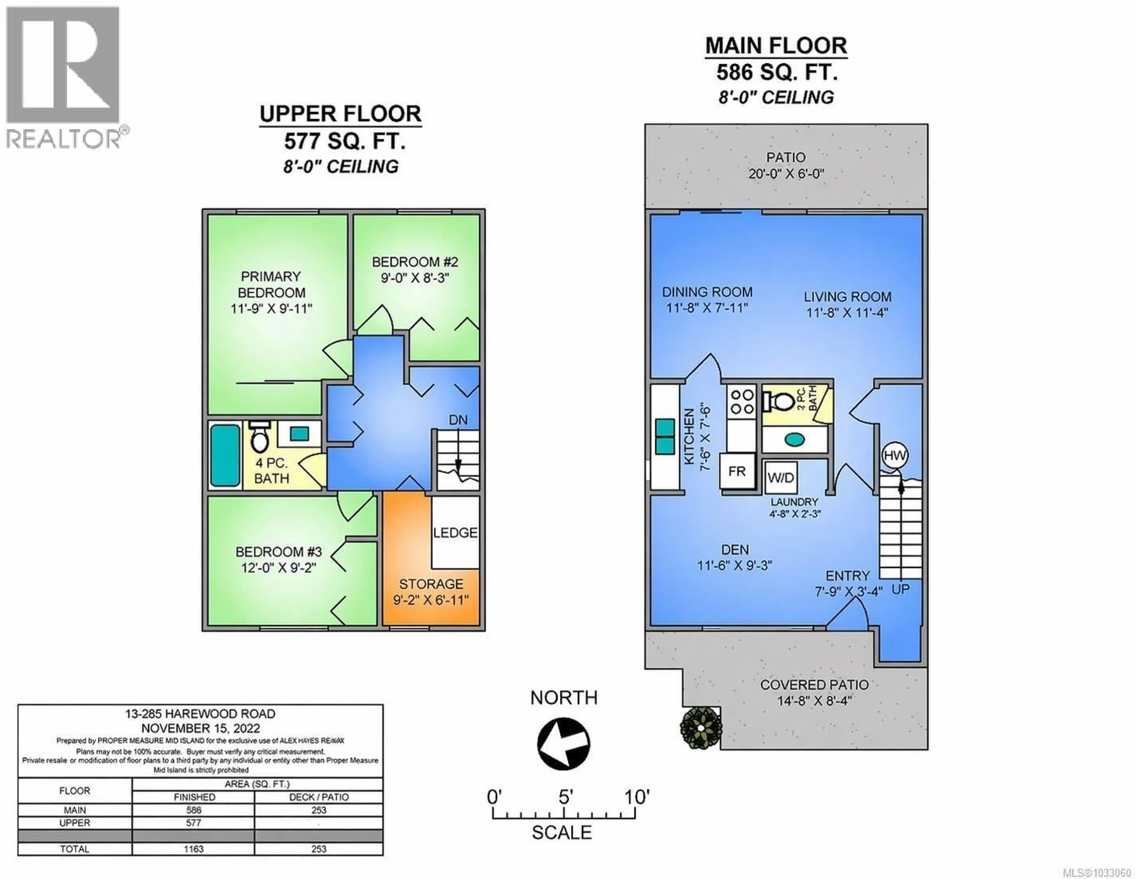 Floor plan for 13 - 285 HAREWOOD ROAD, Nanaimo British Columbia V9R2Z1