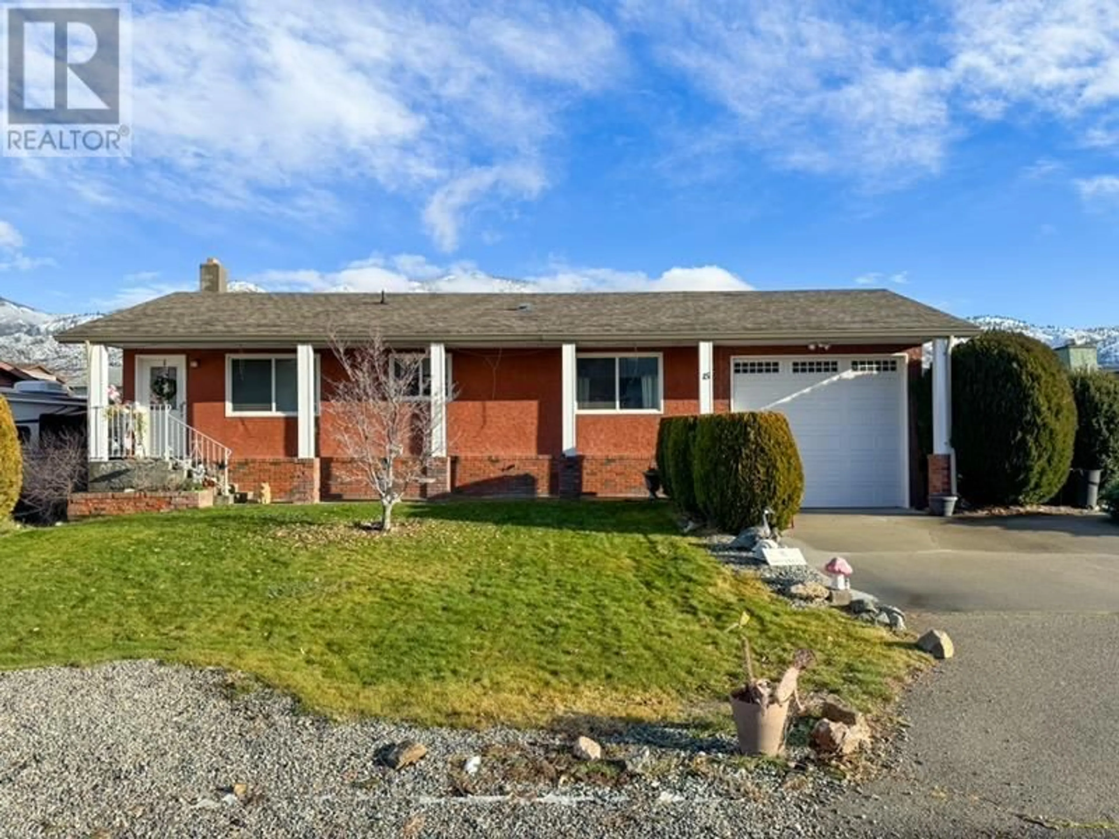 Home with vinyl exterior material, street for 15 Santa Rosa Place, Osoyoos British Columbia V0H1V2