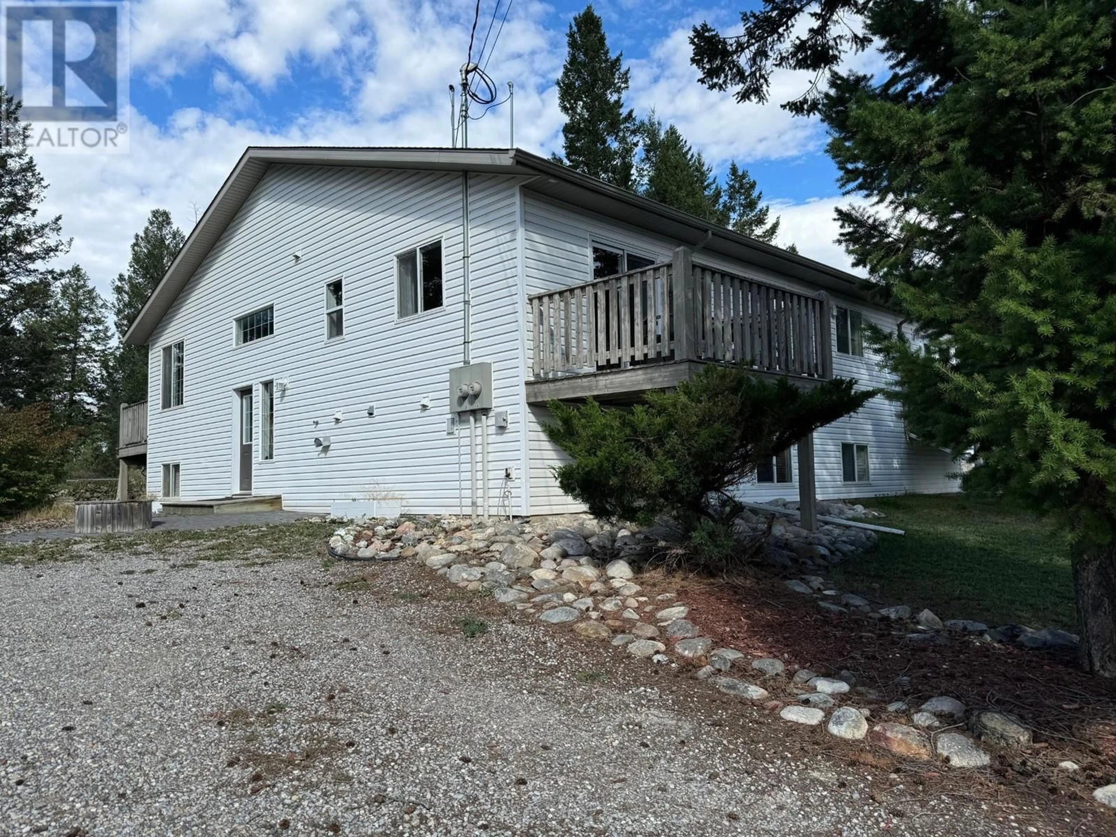 A pic from outside/outdoor area/front of a property/back of a property/a pic from drone, unknown for 10A WOLF CRESCENT, Invermere British Columbia V0A1K2