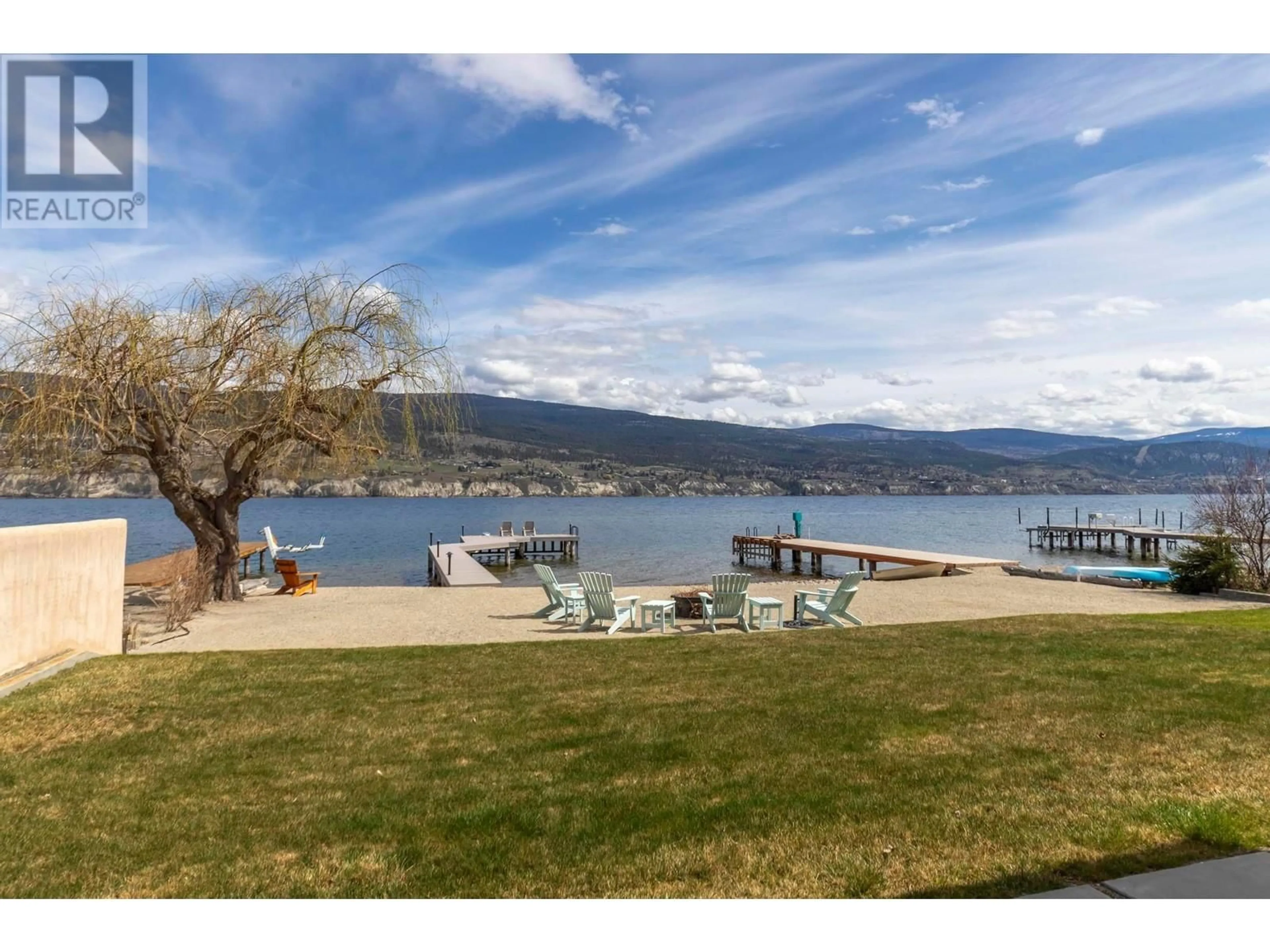Patio, water/lake/river/ocean view for 5818 DALE AVENUE, Summerland British Columbia V0H1Z9