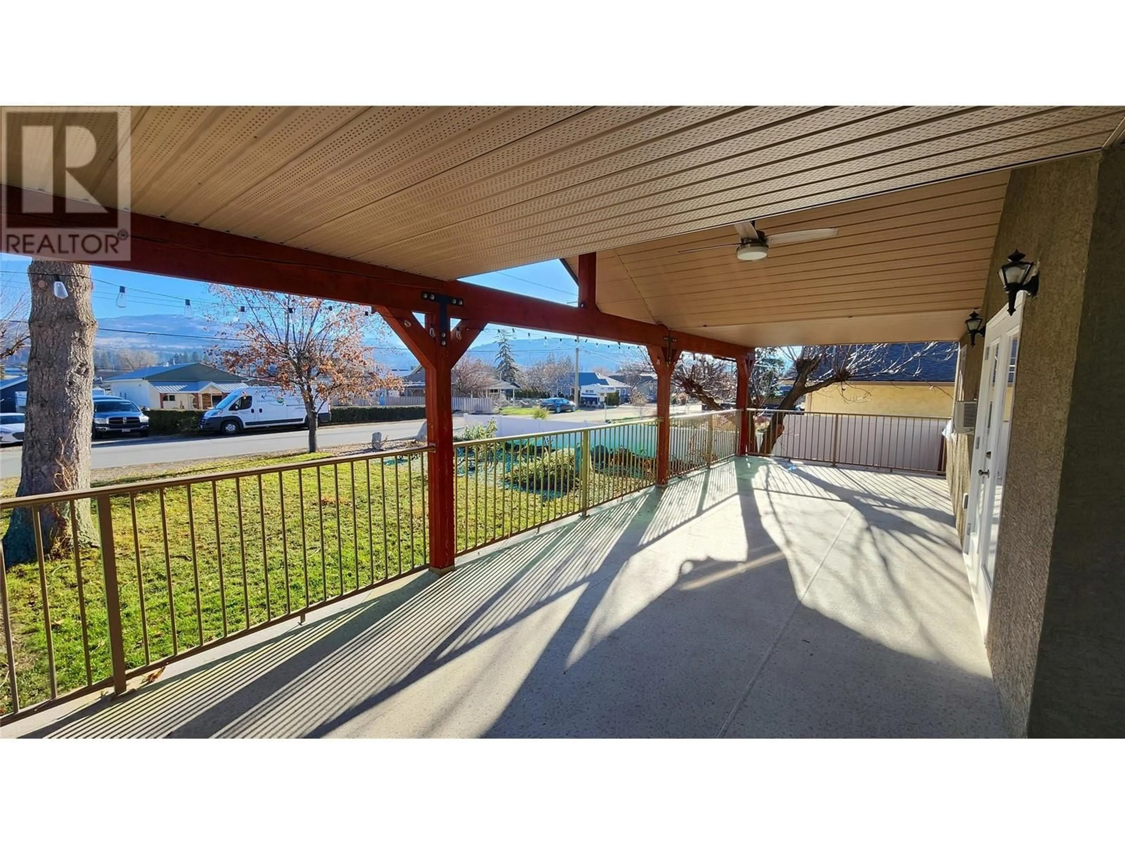 Patio, water/lake/river/ocean view for 5870 OKANAGAN Street, Oliver British Columbia V0H1T0