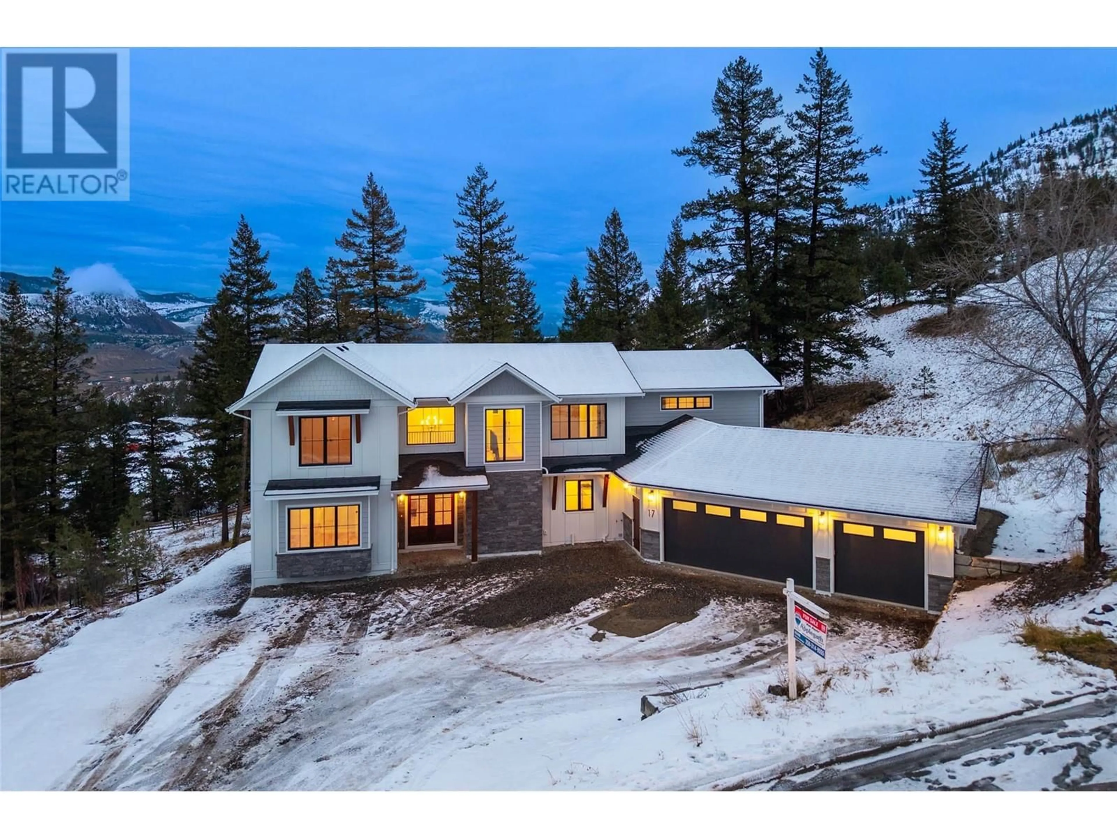 A pic from outside/outdoor area/front of a property/back of a property/a pic from drone, mountain view for 3100 Kicking Horse Drive Unit# 17, Kamloops British Columbia V2E0B8