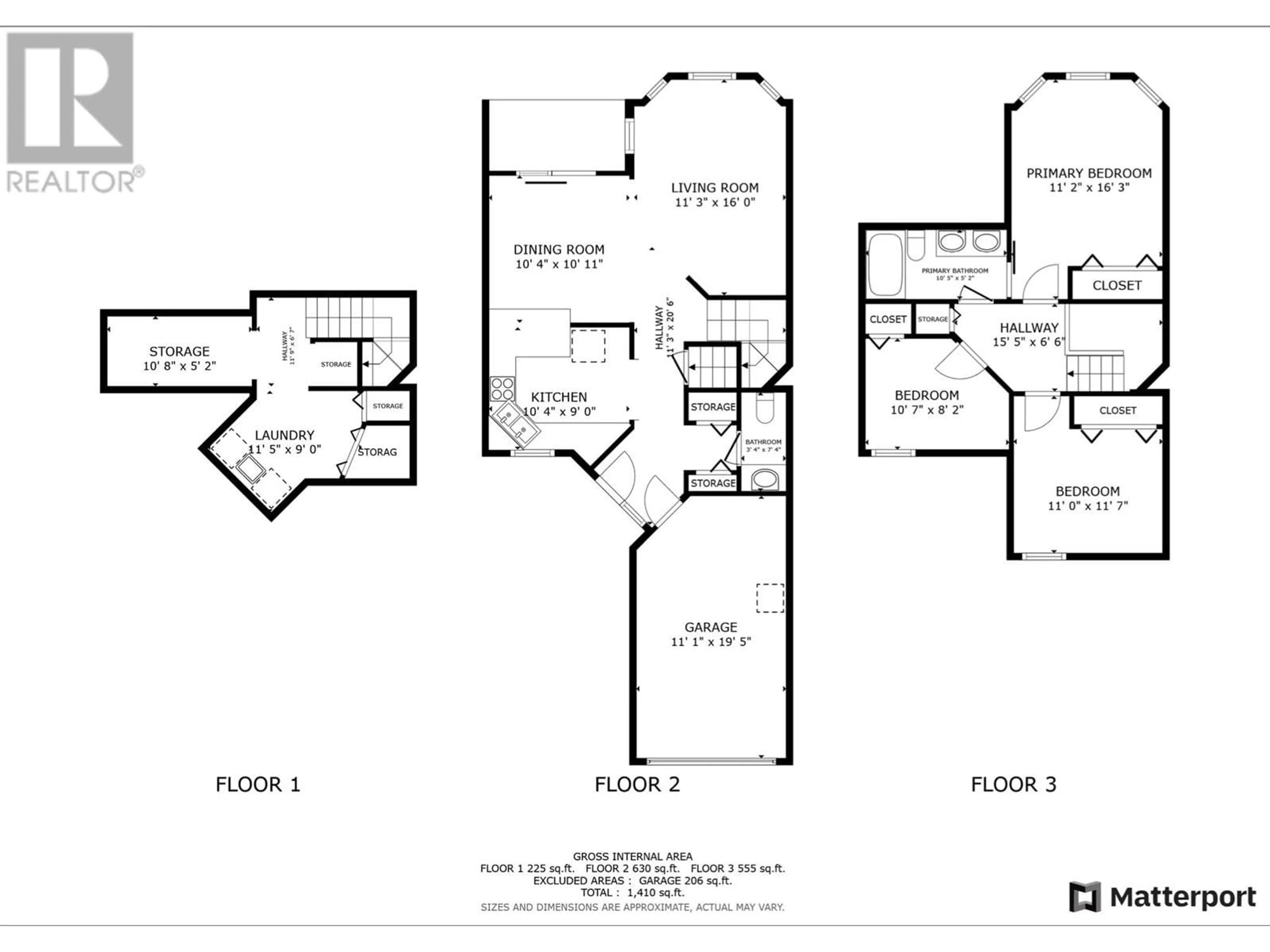 Floor plan for 6583 Lakeside Drive Unit# 6, Oliver British Columbia V0H1T4