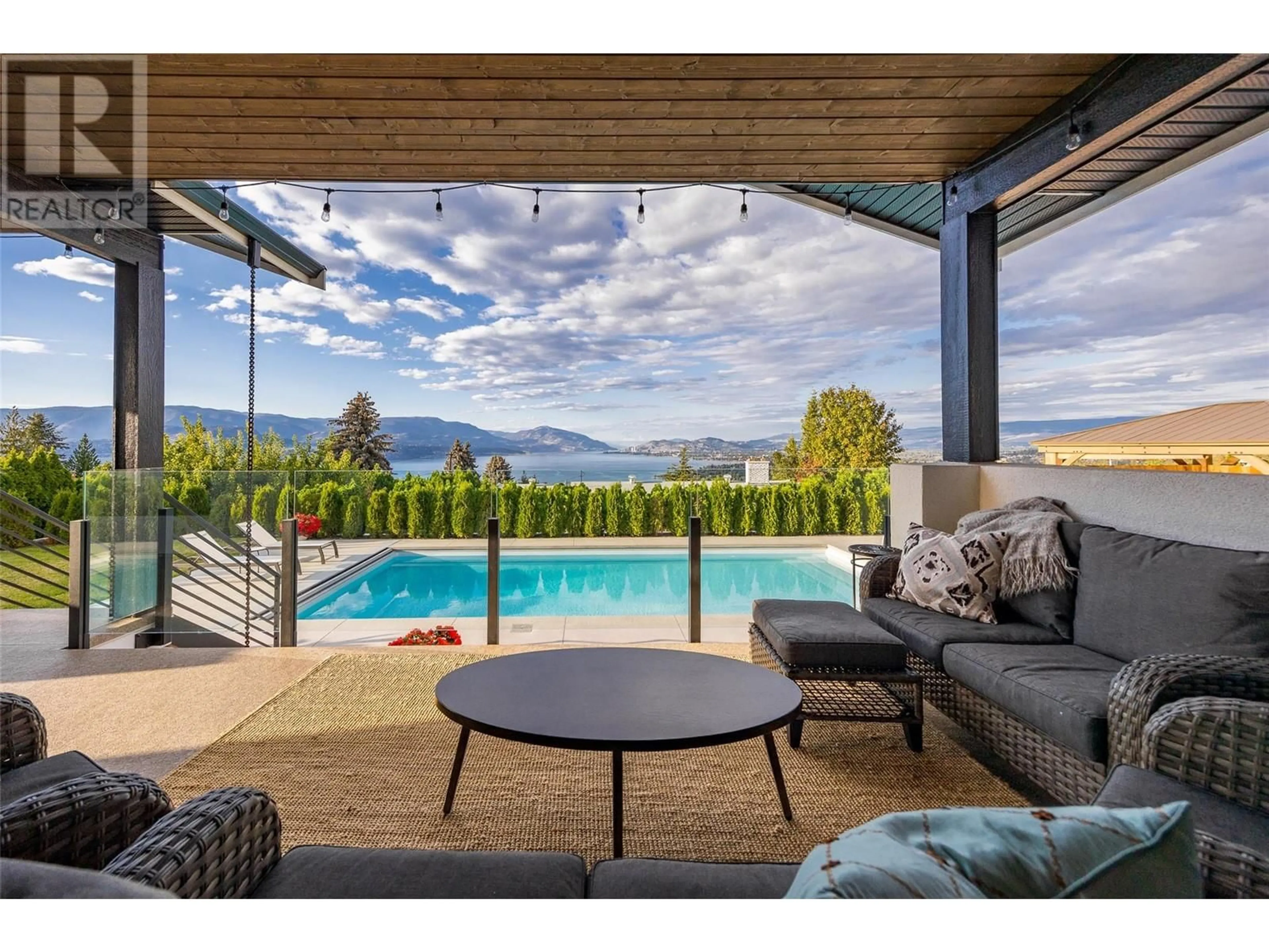 Patio, water/lake/river/ocean view for 415 CURLEW DRIVE, Kelowna British Columbia V1W4L1