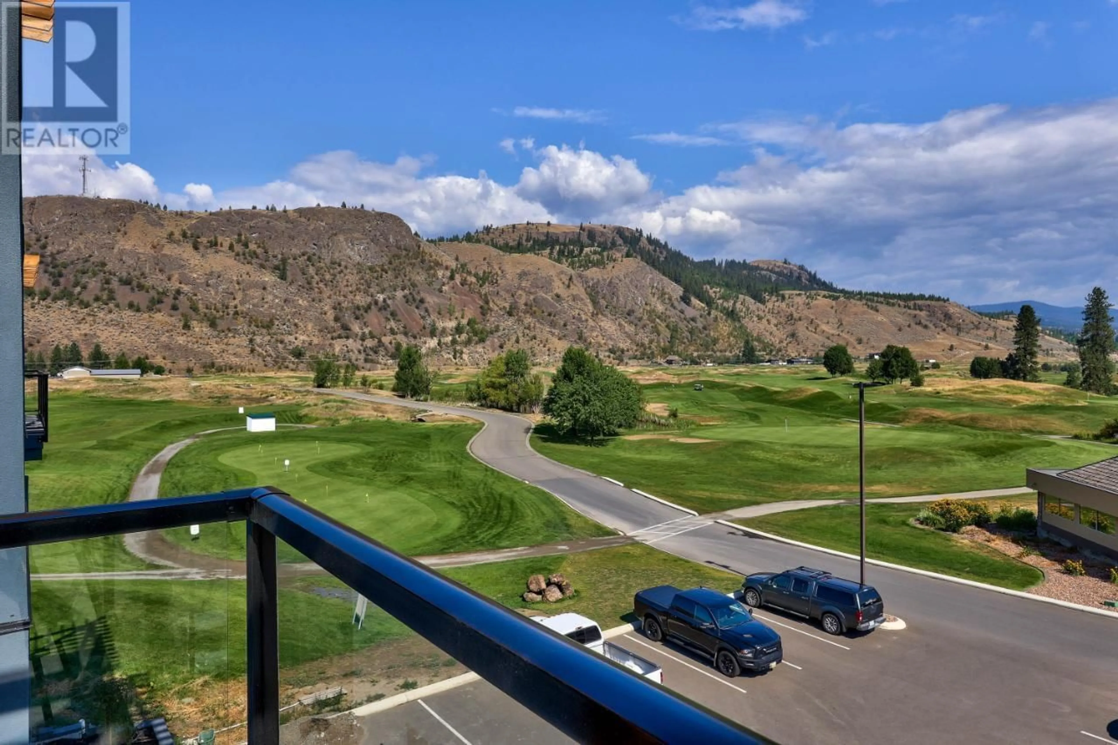 Patio, mountain view for 651 DUNES Drive Unit# 311, Kamloops British Columbia V2H1T7