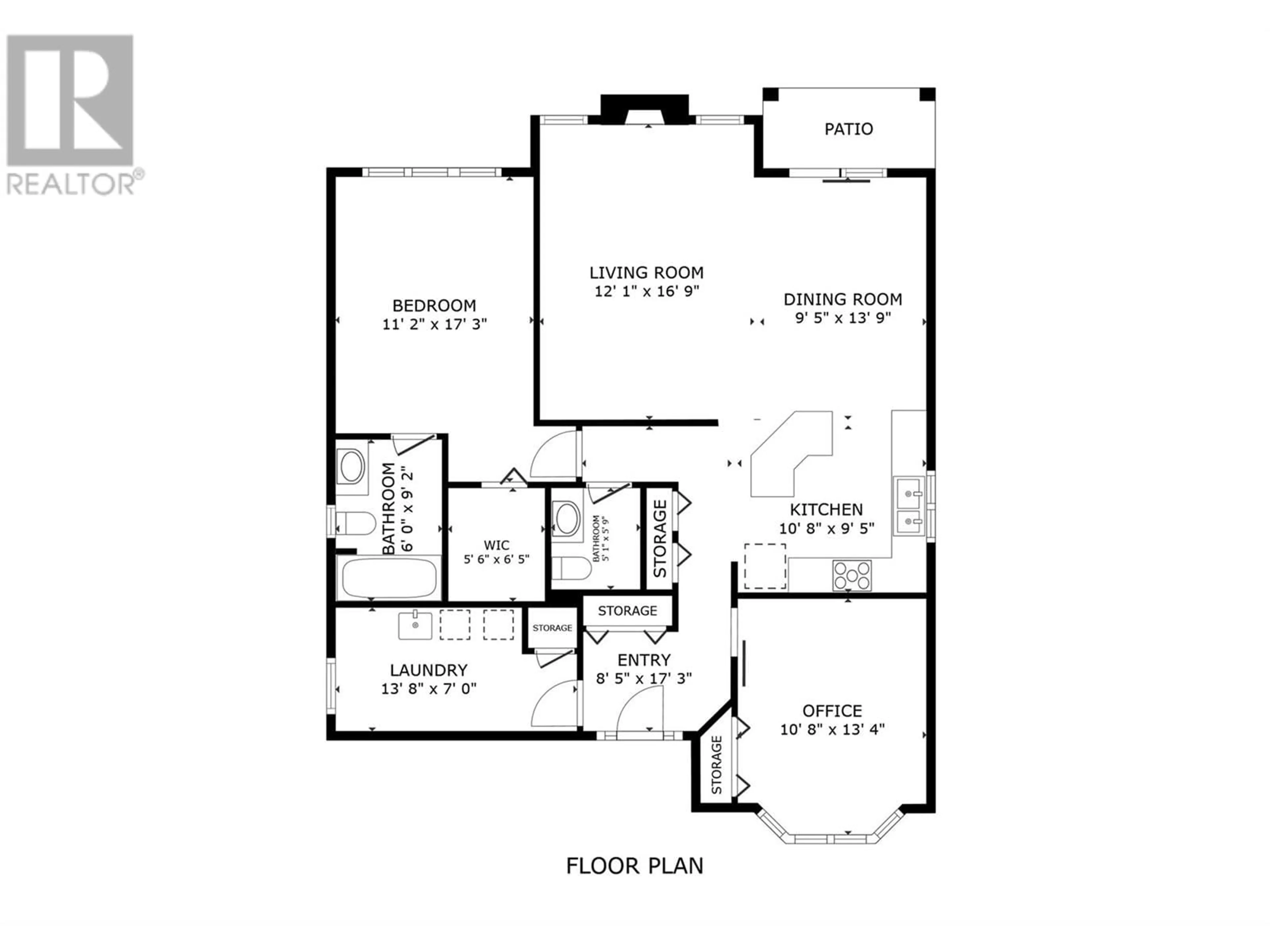 Floor plan for 550 Yates Road Unit# 162, Kelowna British Columbia V1V1Z4