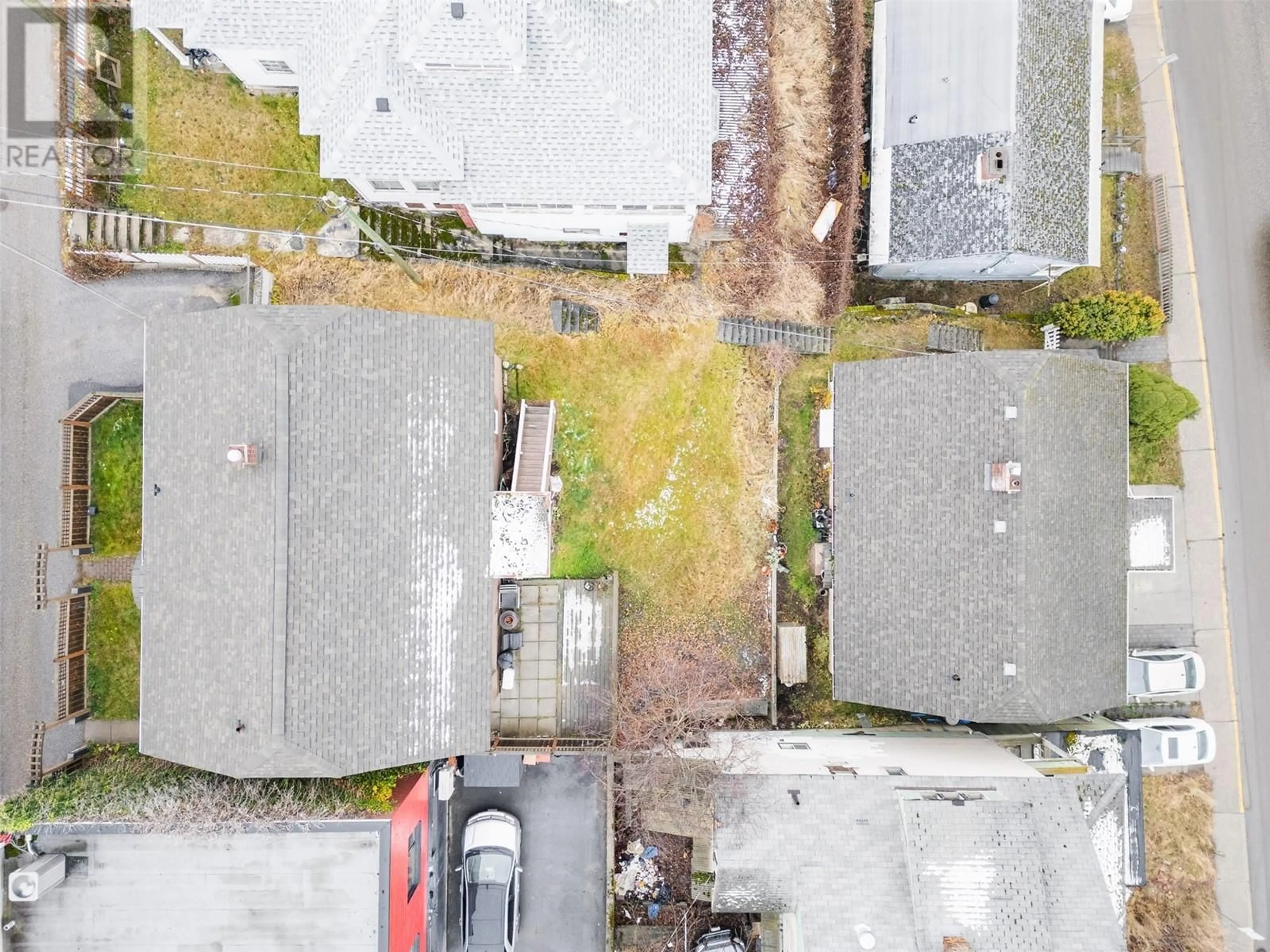 A pic from outside/outdoor area/front of a property/back of a property/a pic from drone, street for 220-222 Vernon Street, Nelson British Columbia V1L4E2