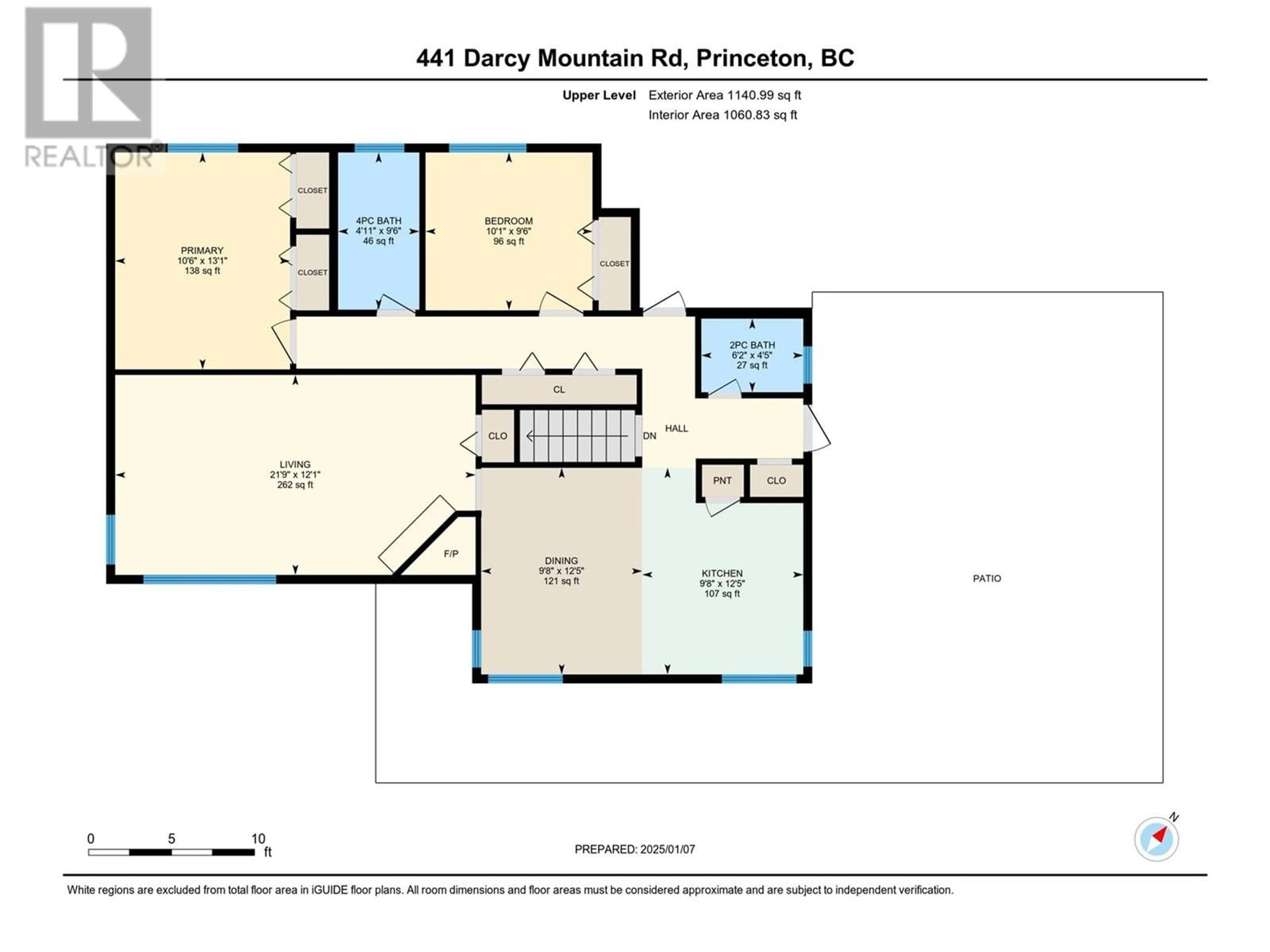 Floor plan for 441 DARCY MOUNTAIN Road, Princeton British Columbia V0X1W0