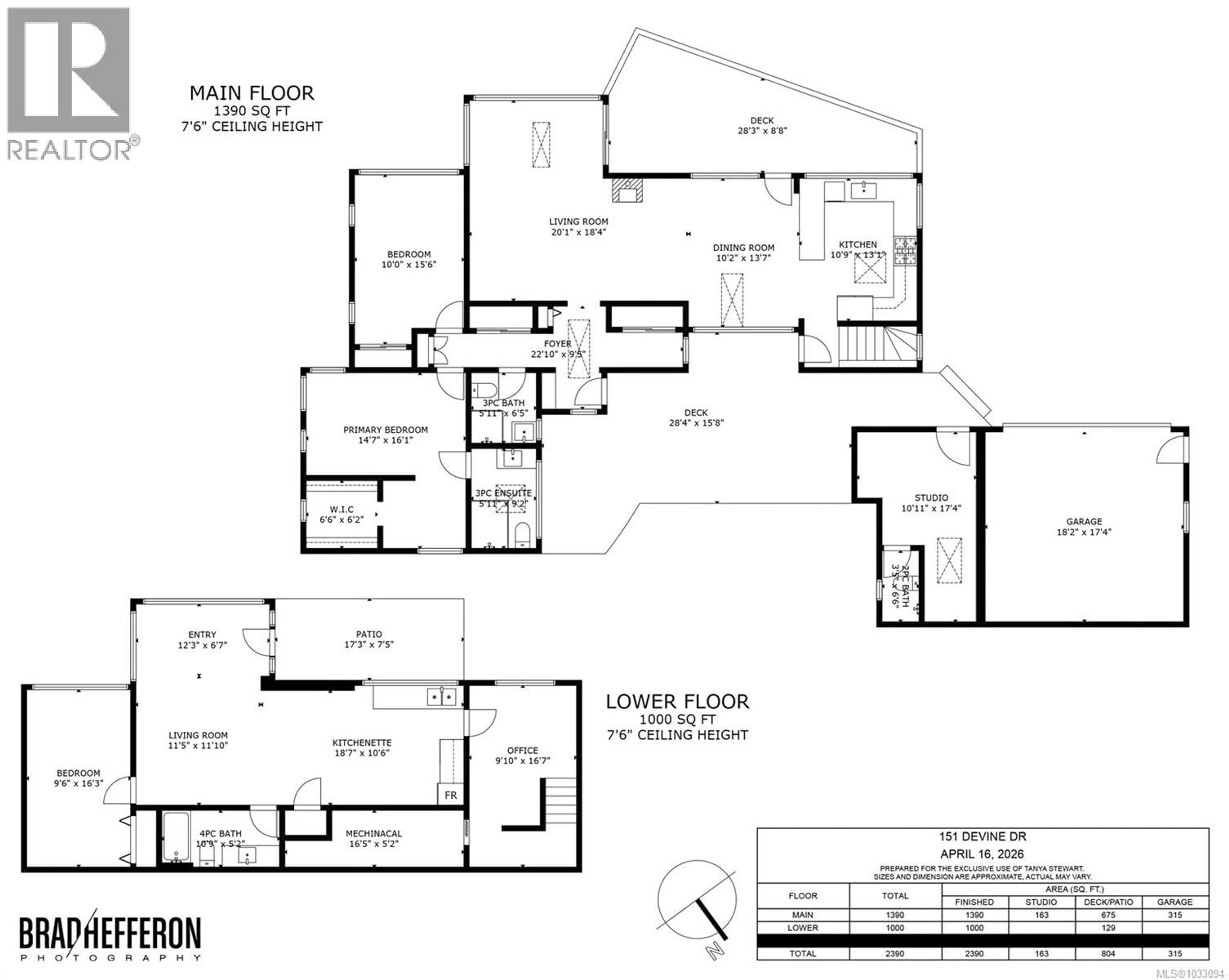 Floor plan for 151 DEVINE DRIVE, Salt Spring British Columbia V8K2H5