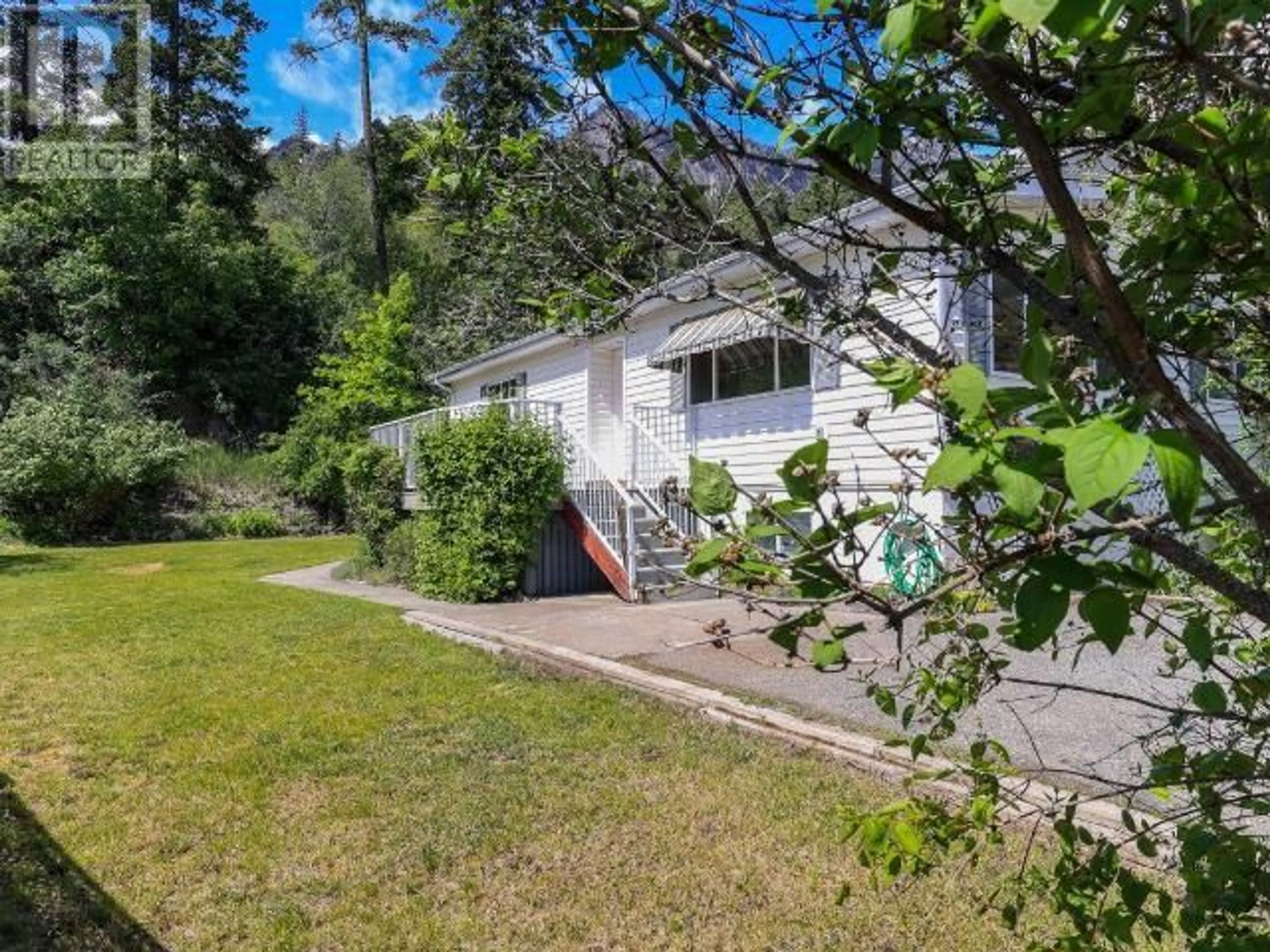 A pic from outside/outdoor area/front of a property/back of a property/a pic from drone, unknown for 878 Eagleson Crescent Lot# 12, Lillooet British Columbia V0K1V0