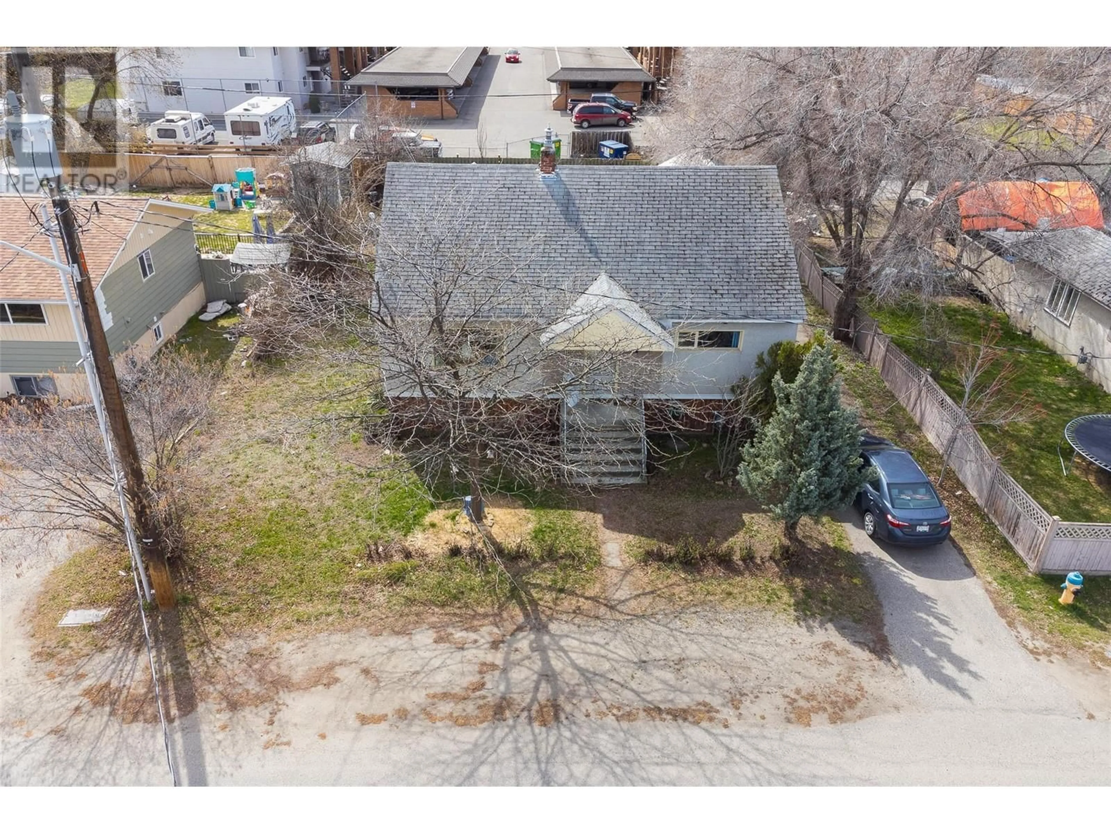 A pic from outside/outdoor area/front of a property/back of a property/a pic from drone, street for 245 Ponto Road, Kelowna British Columbia V1X2G2