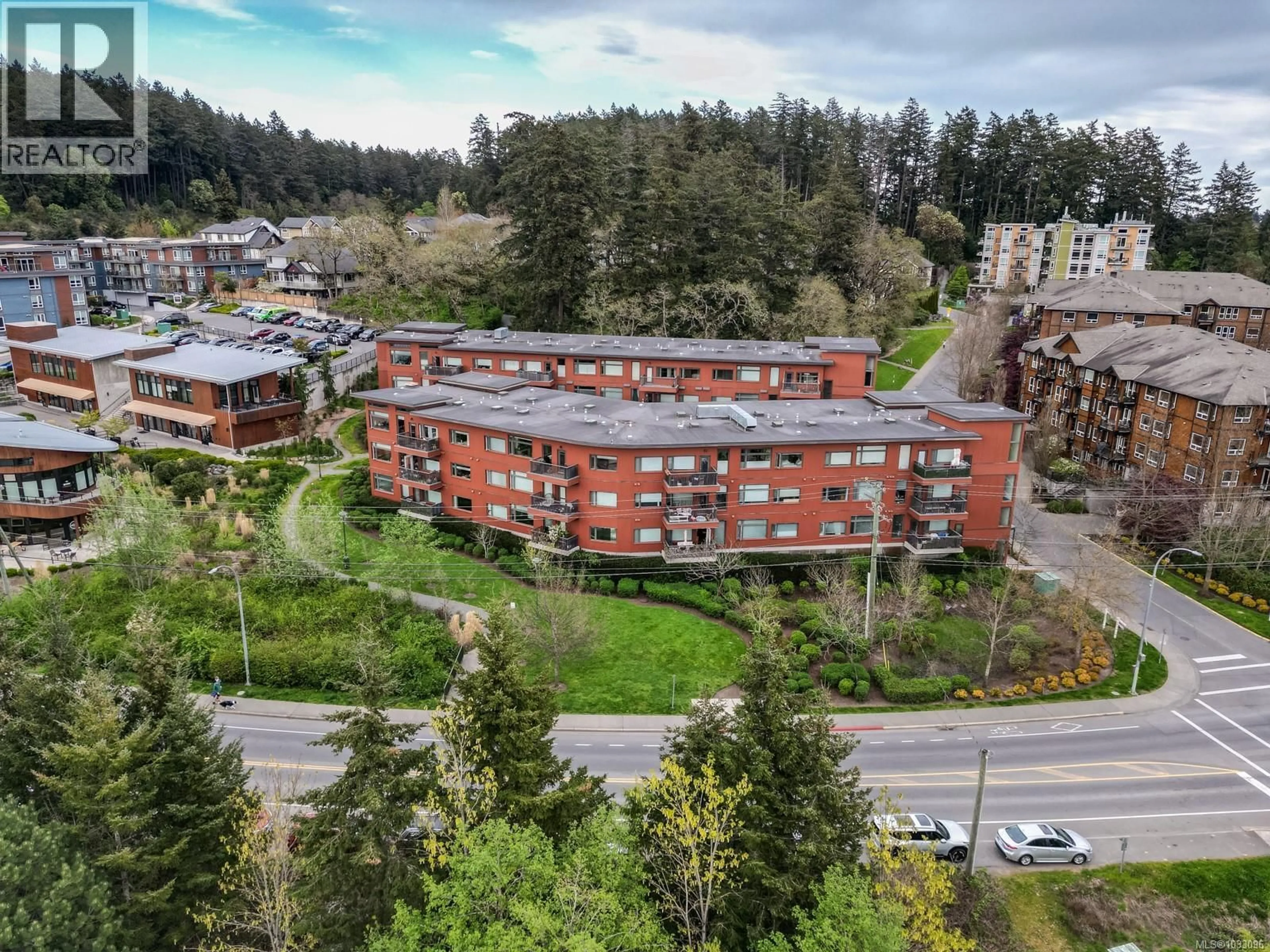 A pic from outside/outdoor area/front of a property/back of a property/a pic from drone, unknown for 207 - 150 NURSERY HILL DRIVE, View Royal British Columbia V9B0P2