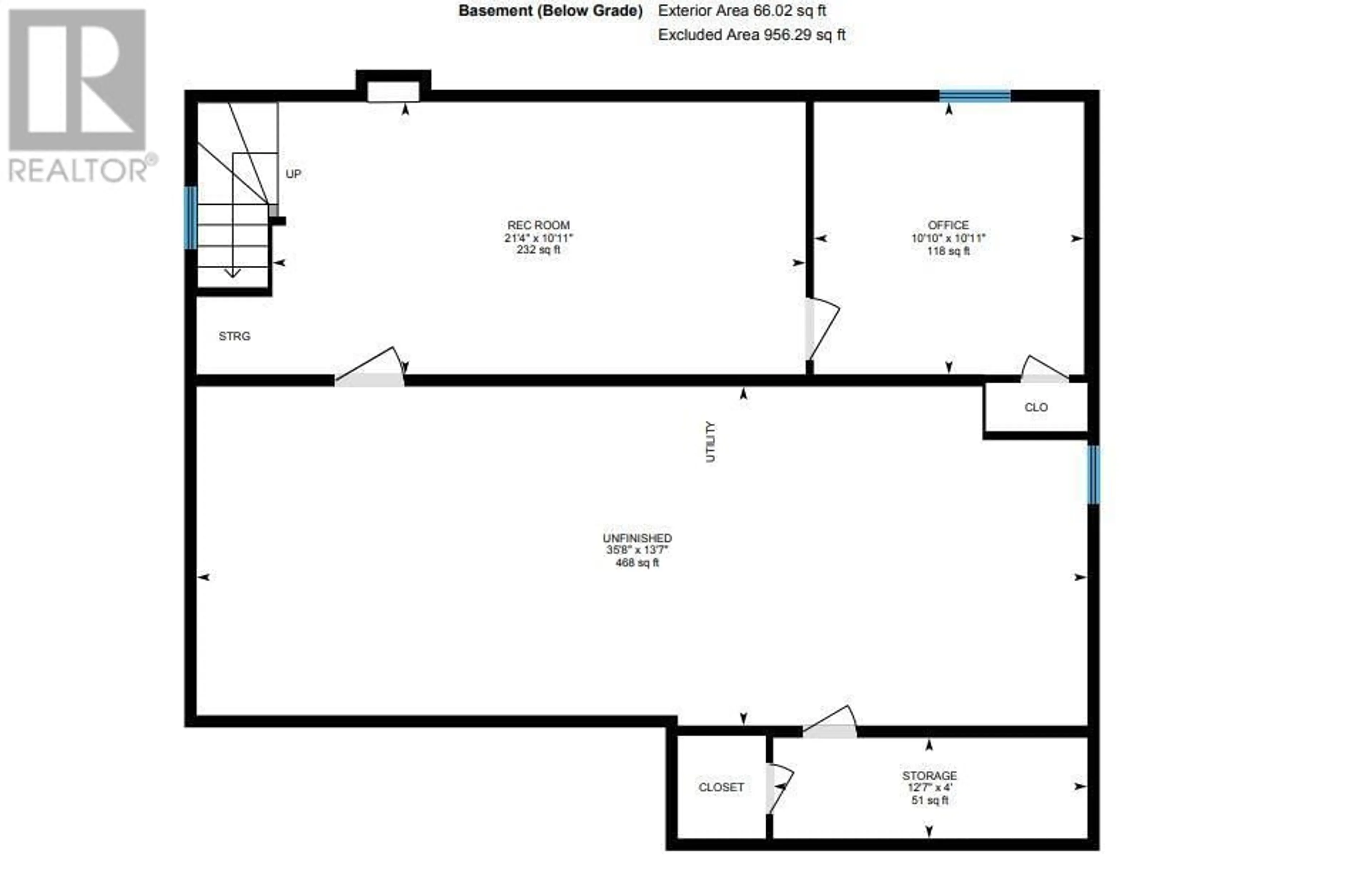 Floor plan for 1980 Ethel Street, Kelowna British Columbia V1Y2Z5