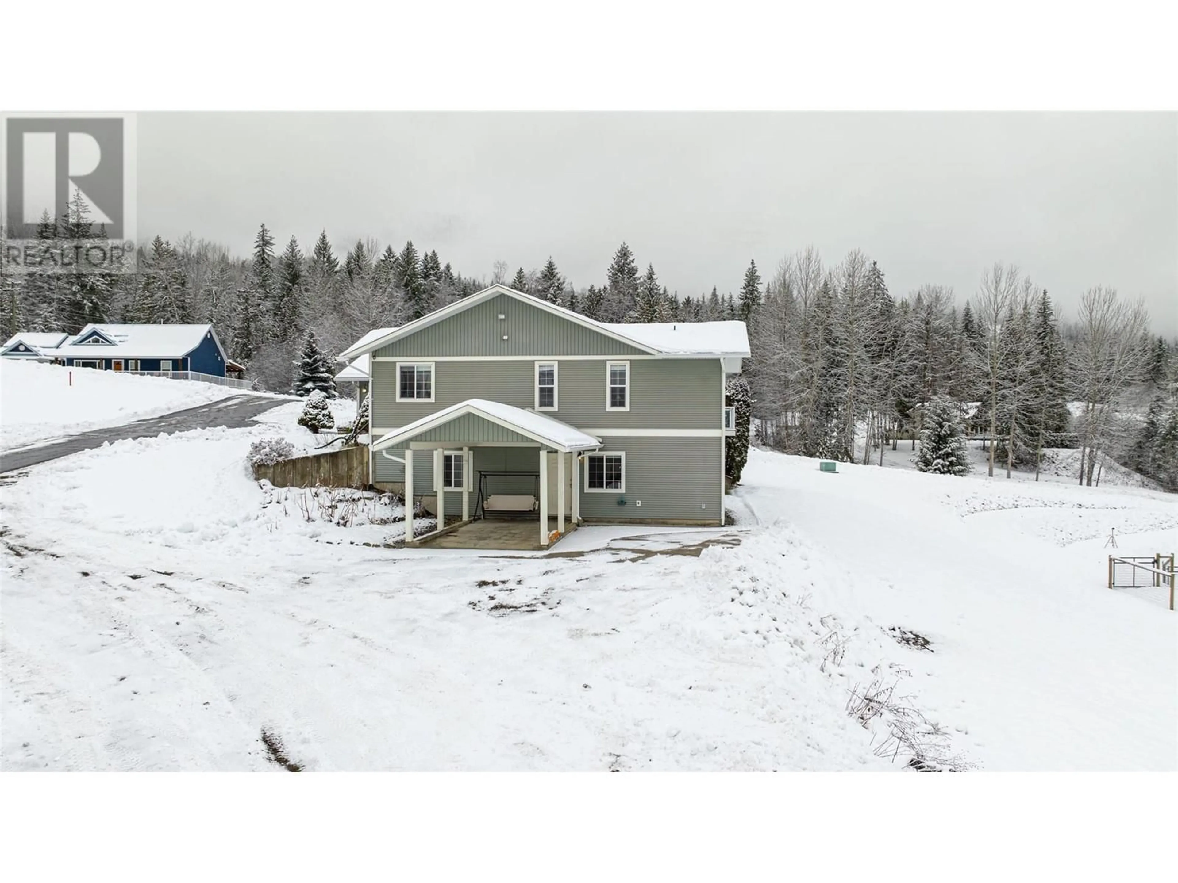 A pic from outside/outdoor area/front of a property/back of a property/a pic from drone, unknown for 2115 Country Woods Road, Sorrento British Columbia V0E2W1