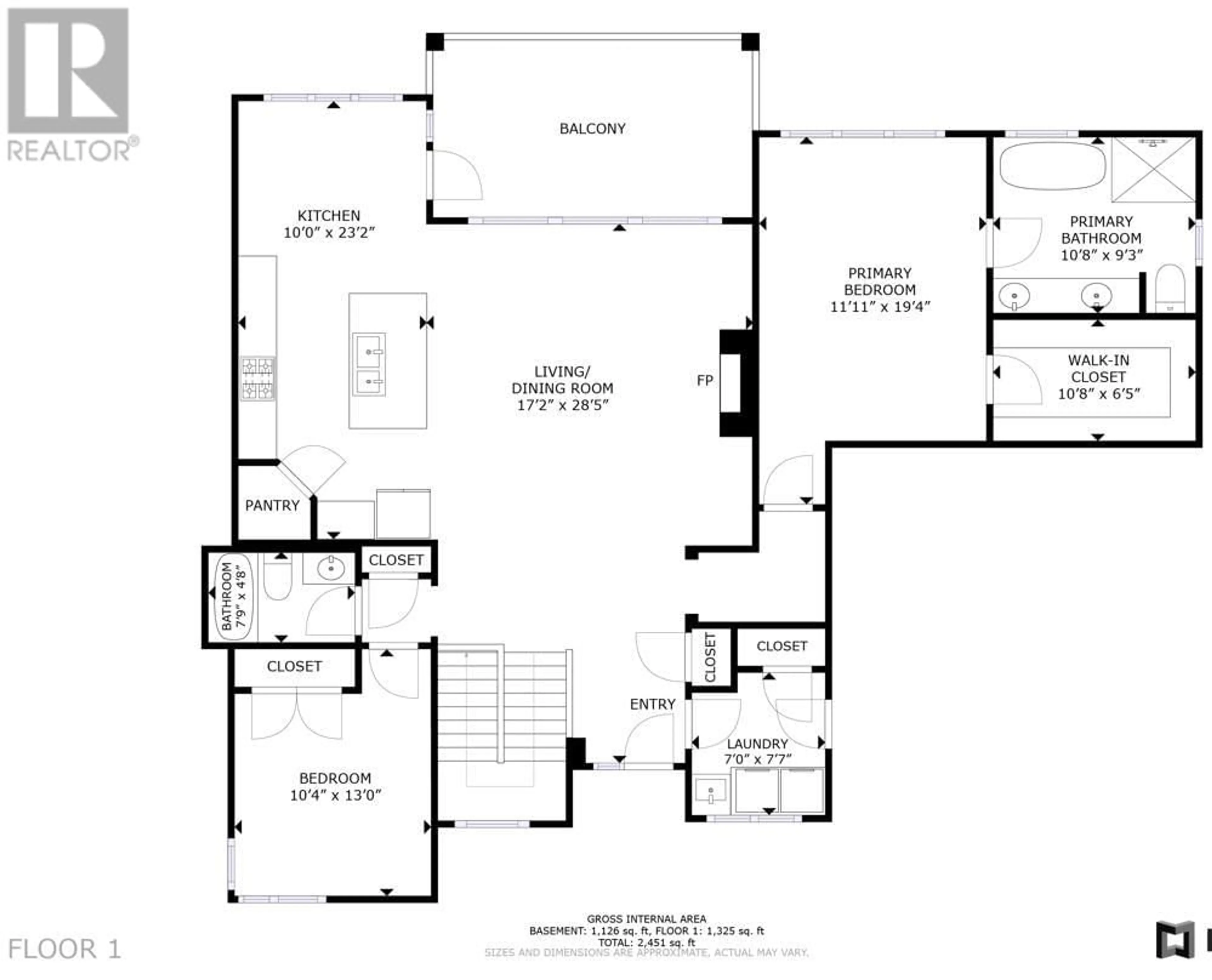 Floor plan for 2811 COPPER RIDGE DRIVE, West Kelowna British Columbia V4T0E7