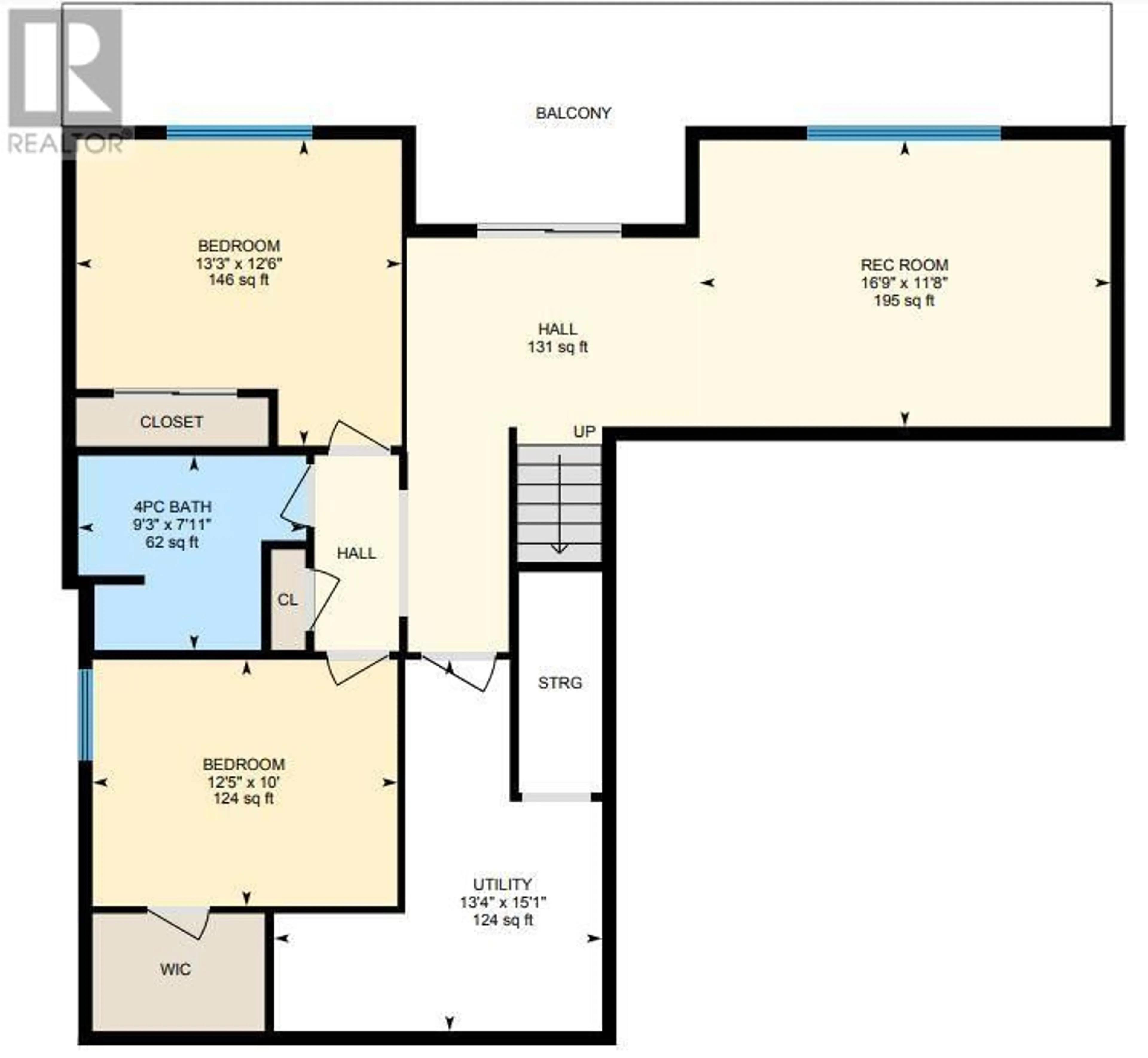 Floor plan for 1600 Golden View Drive Unit# 5, West Kelowna British Columbia V4T1Y7