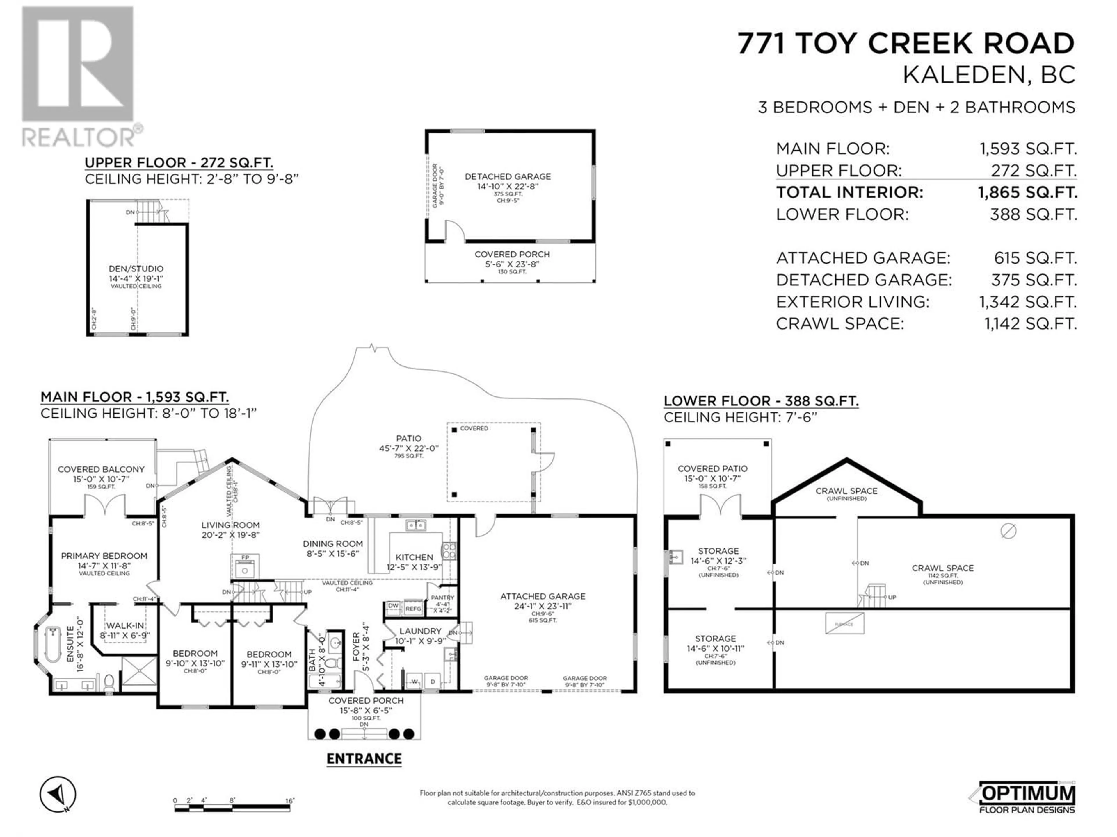 Floor plan for 771 Toy Creek Road, Kaleden British Columbia V0H1K0