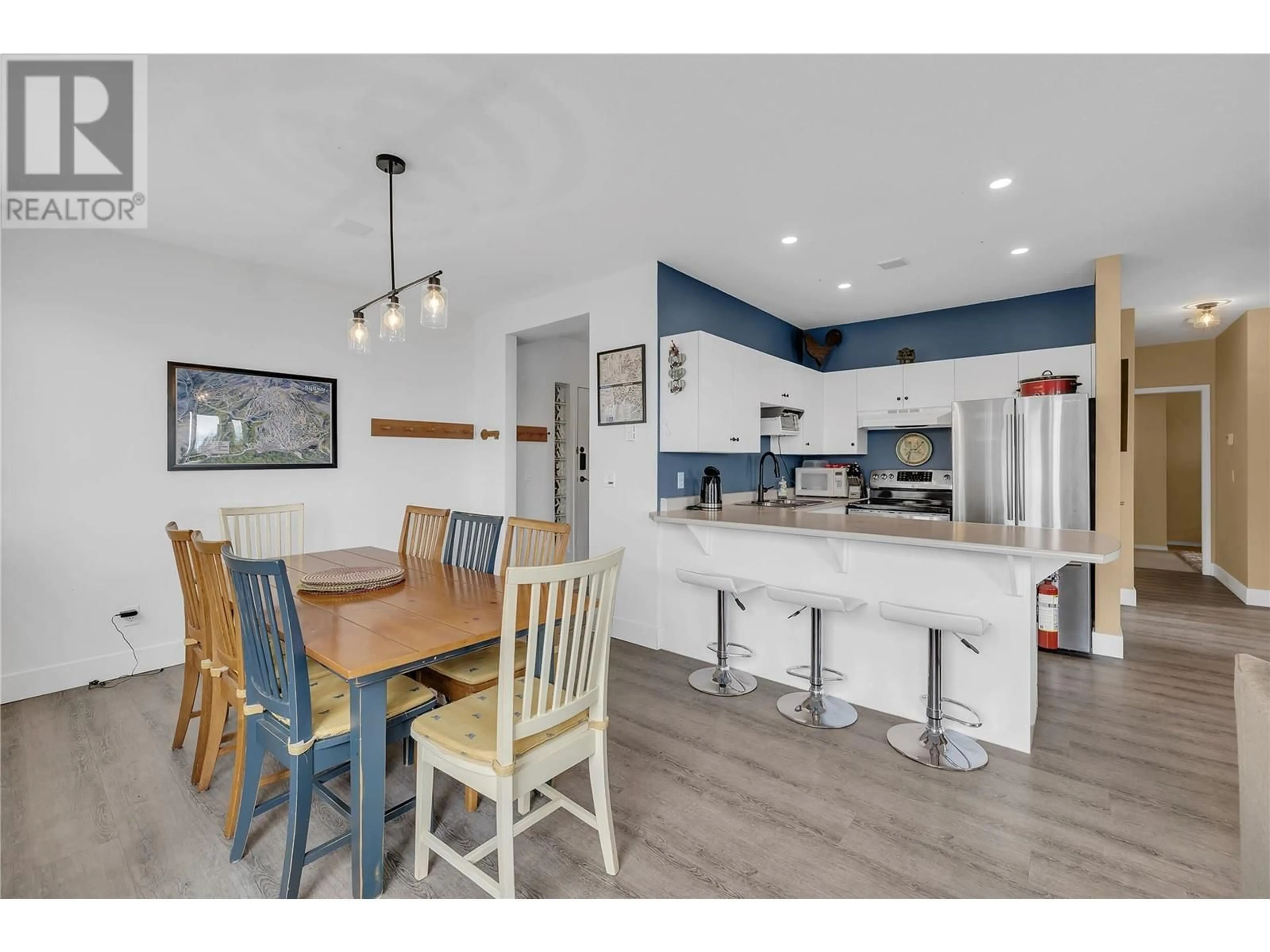 Open concept kitchen, unknown for 225 Kettle View Road Unit# 104, Big White British Columbia V1P1P3