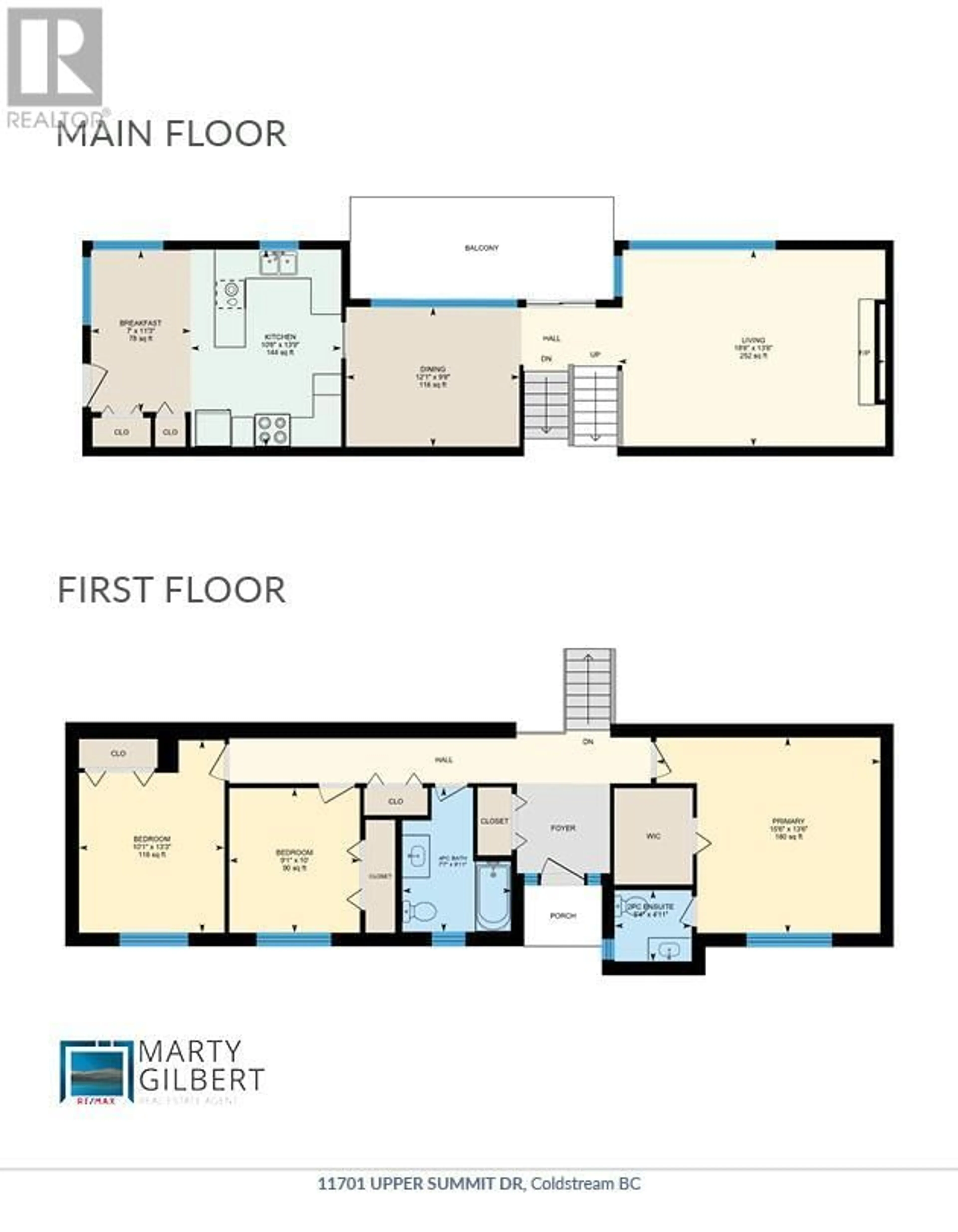 Floor plan for 11701 Upper Summit Drive, Coldstream British Columbia V1B2B5