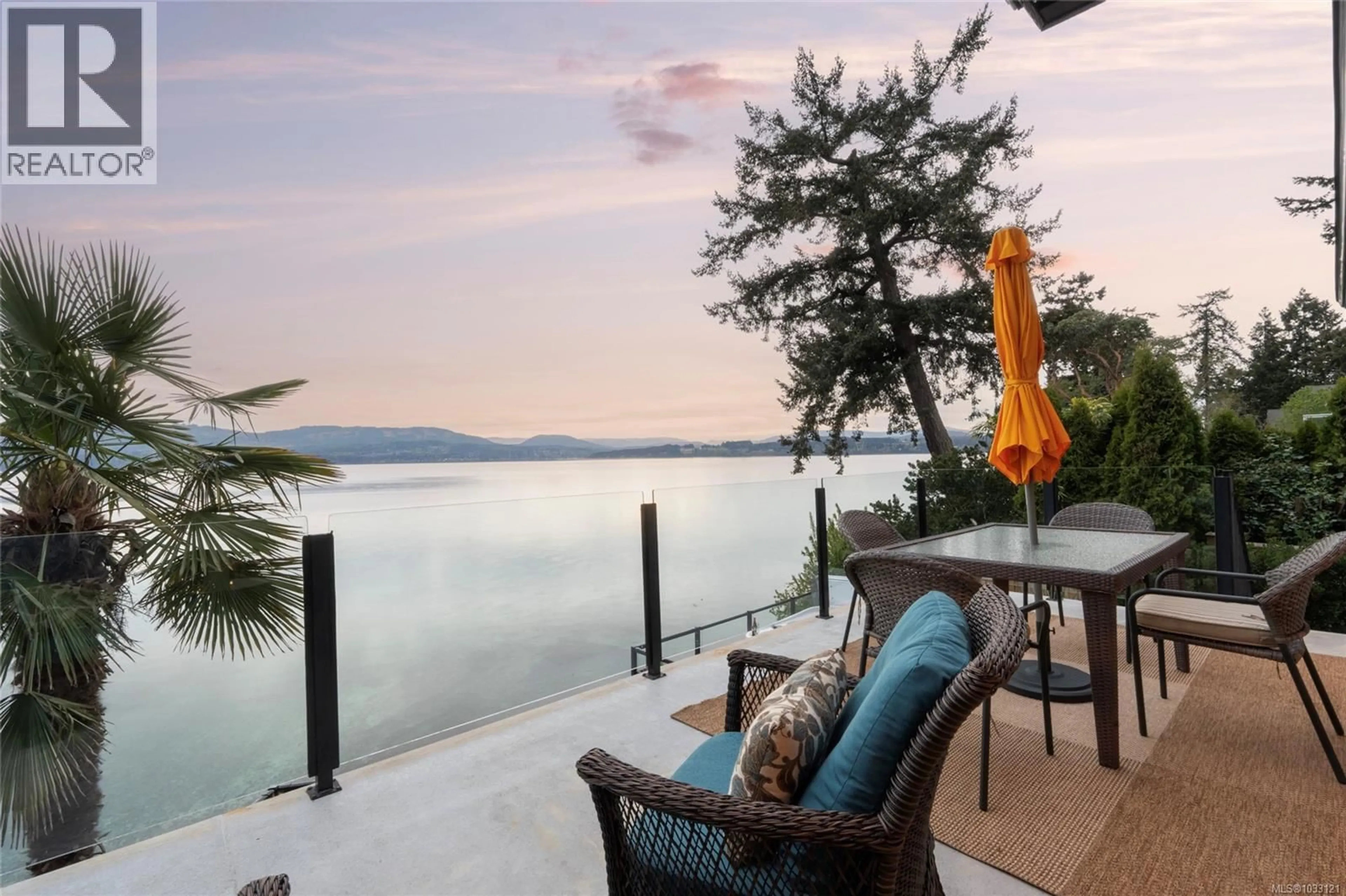 Patio, water/lake/river/ocean view for 10646 MADRONA DRIVE, North Saanich British Columbia V8L5L8