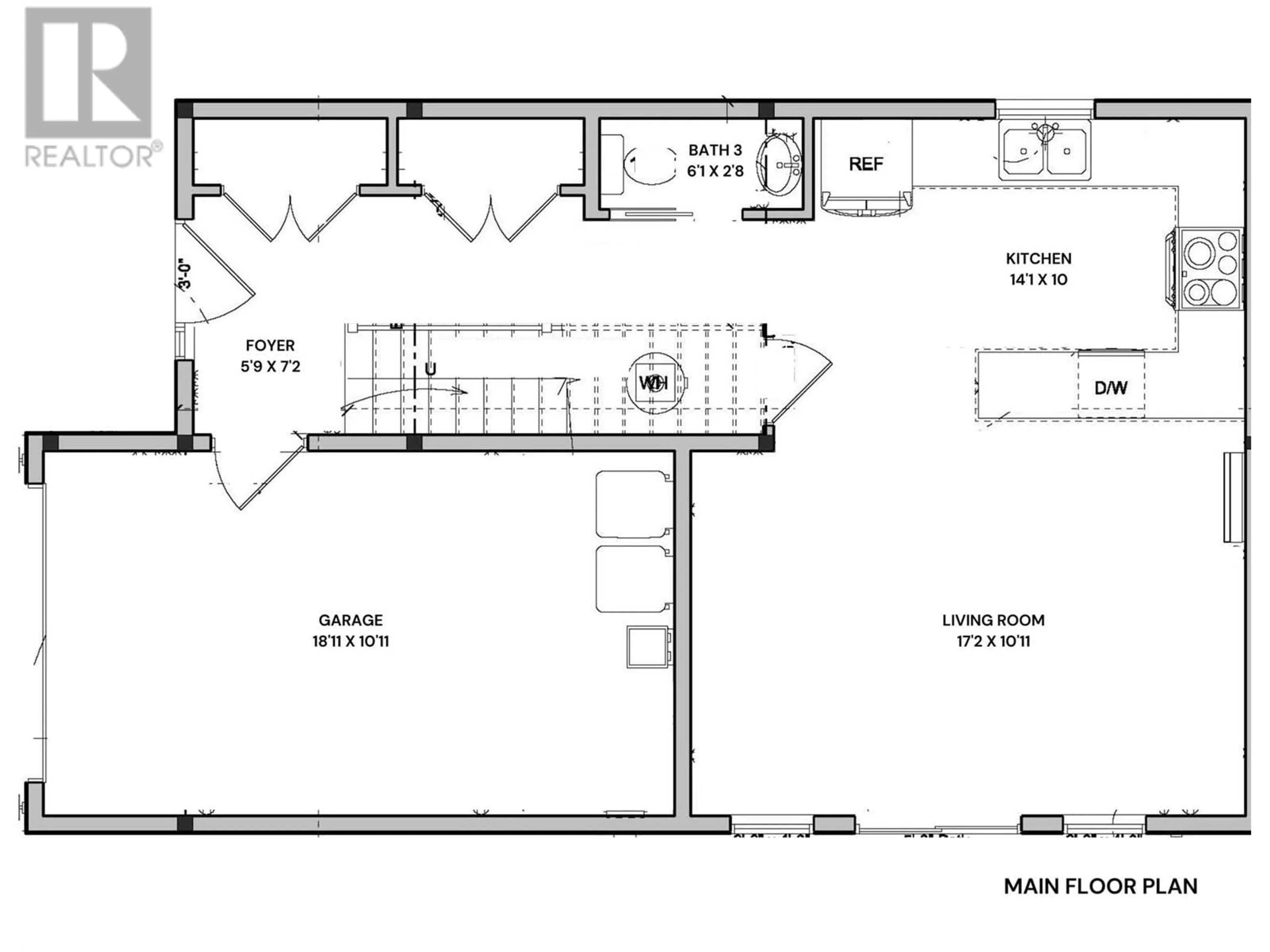 Floor plan for 11610 Victoria Road S Unit# 101, Summerland British Columbia V0H1Z2