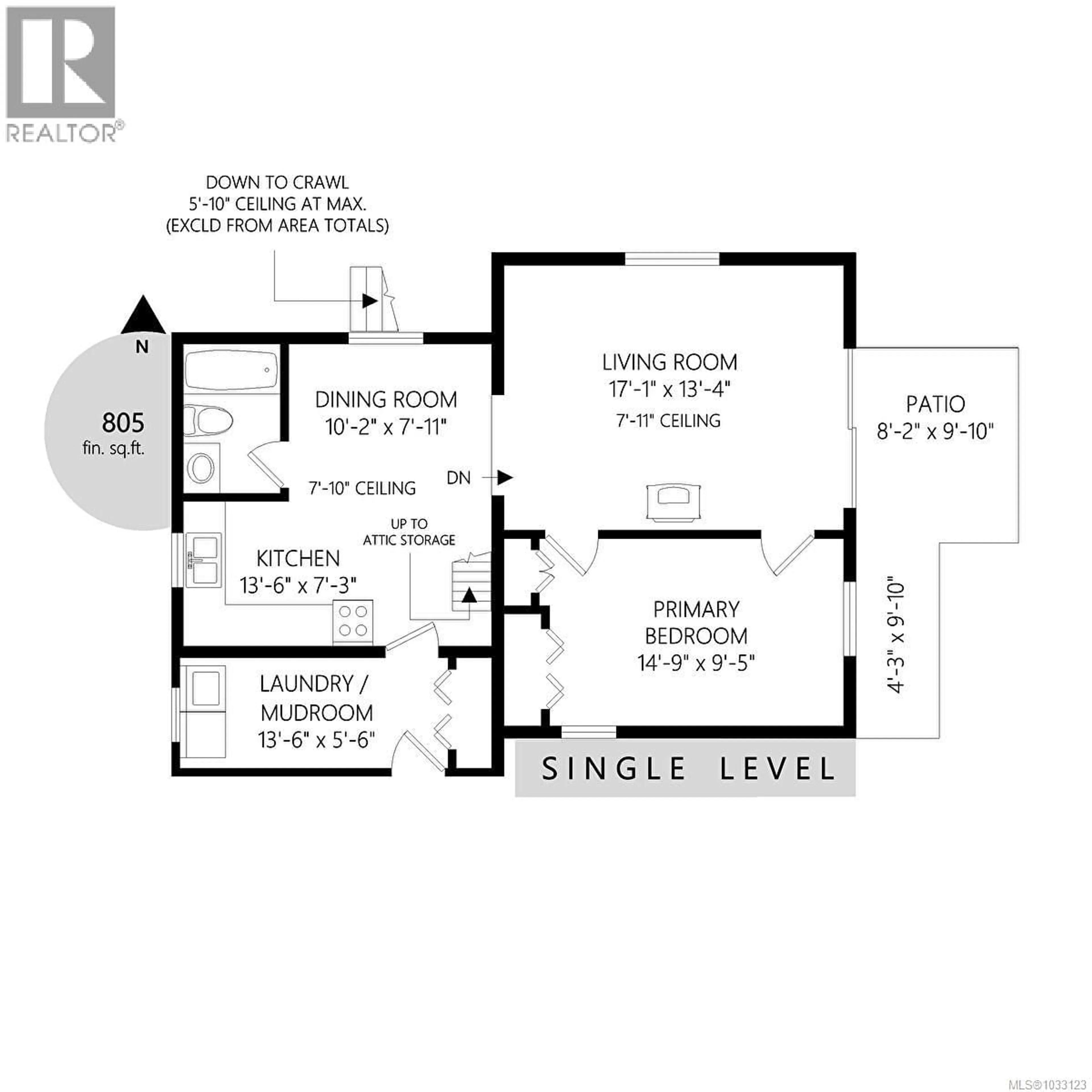 Floor plan for 8138 EDMUND STREET, Crofton British Columbia V0R1R0