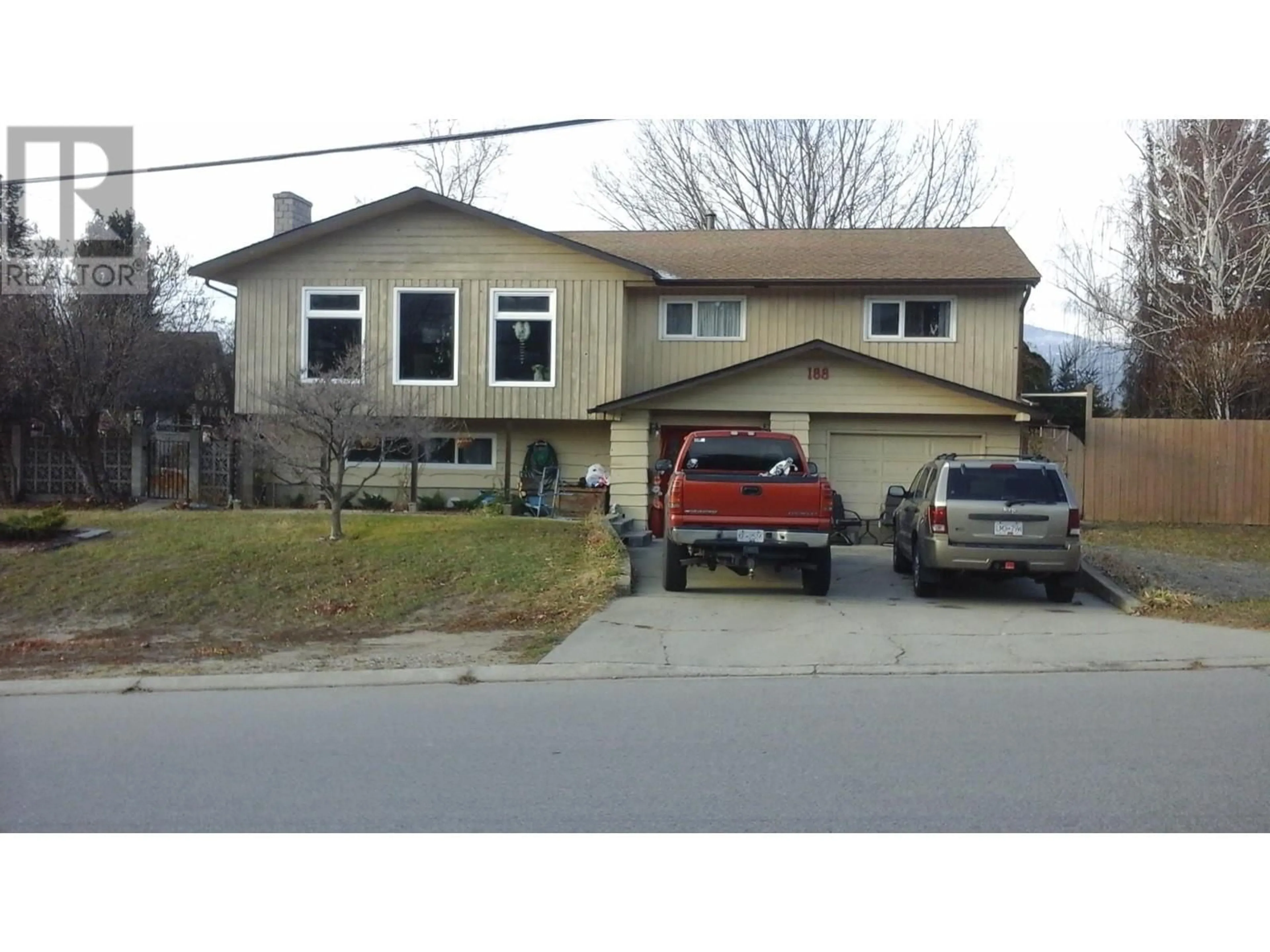 Home with vinyl exterior material, street for 188 Walden Crescent, Penticton British Columbia V2A1R7