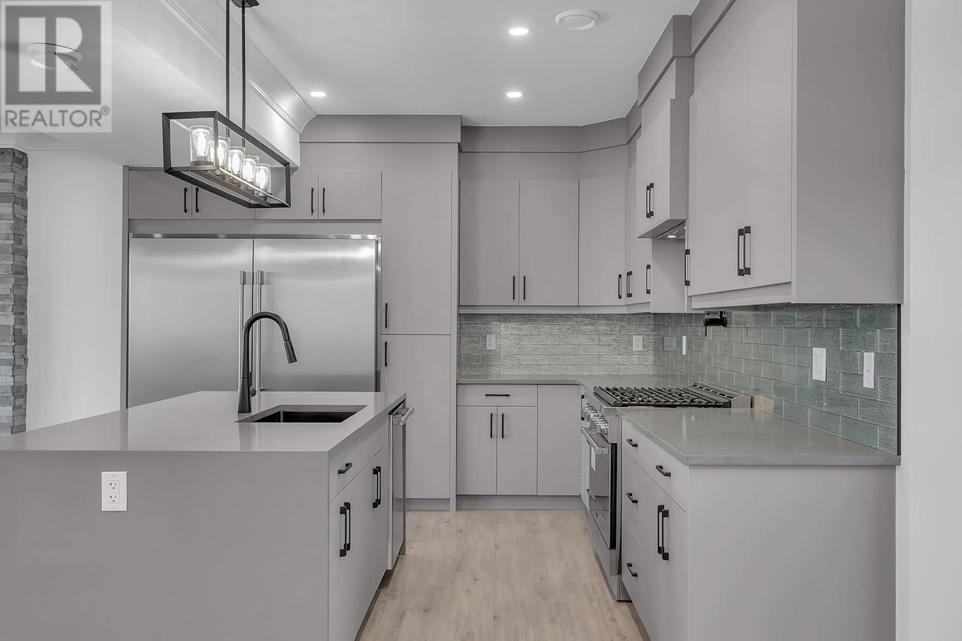 Contemporary kitchen, ceramic/tile floor for 3576 SILVER WAY, West Kelowna British Columbia V4T1A3