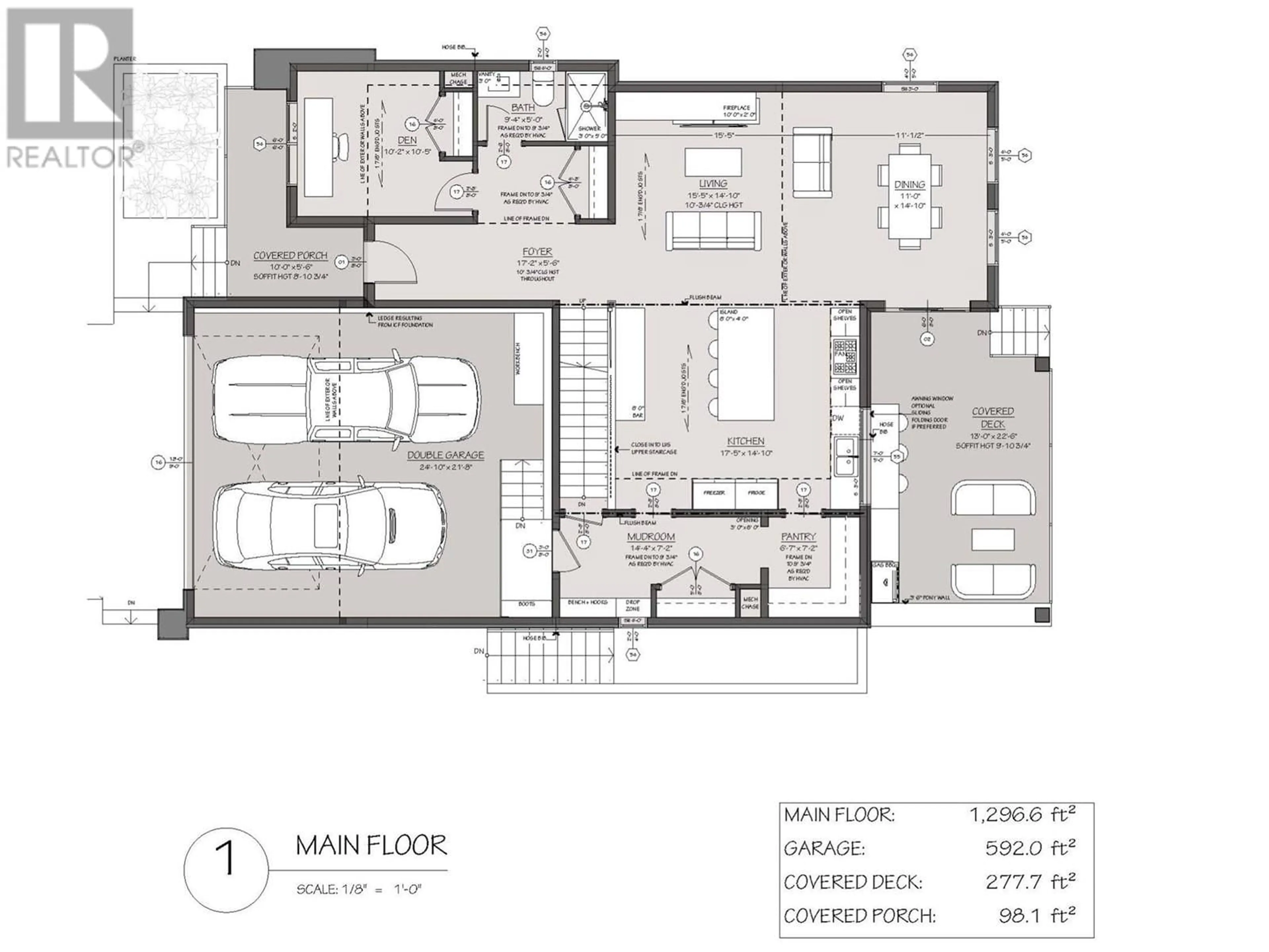 Floor plan for 126 Deer Place Unit# 1, Penticton British Columbia V2A0J8