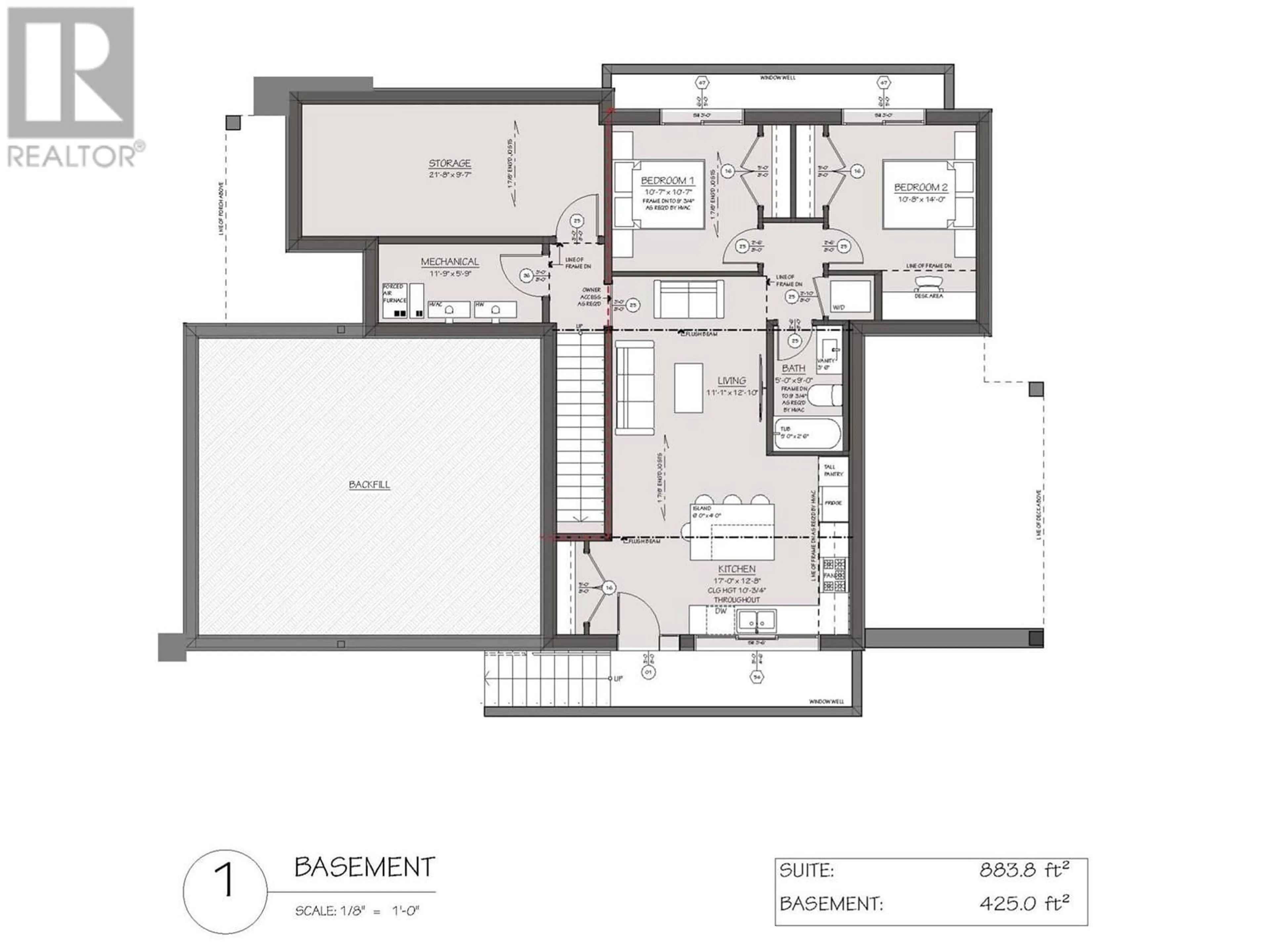 Floor plan for 126 Deer Place Unit# 1, Penticton British Columbia V2A0J8