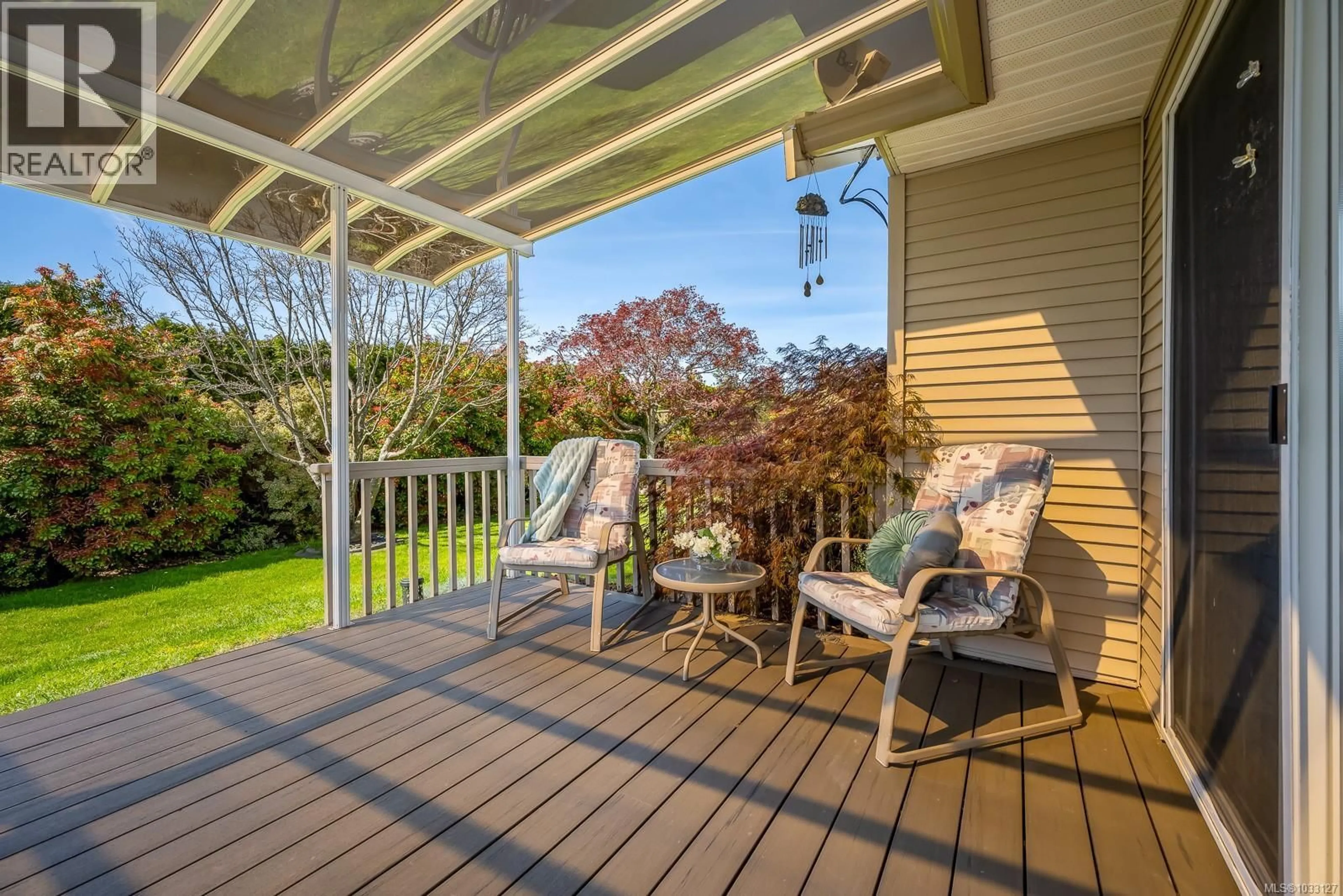 Patio, water/lake/river/ocean view for 1945 ST. ANDREWS PLACE, Courtenay British Columbia V9N9J4