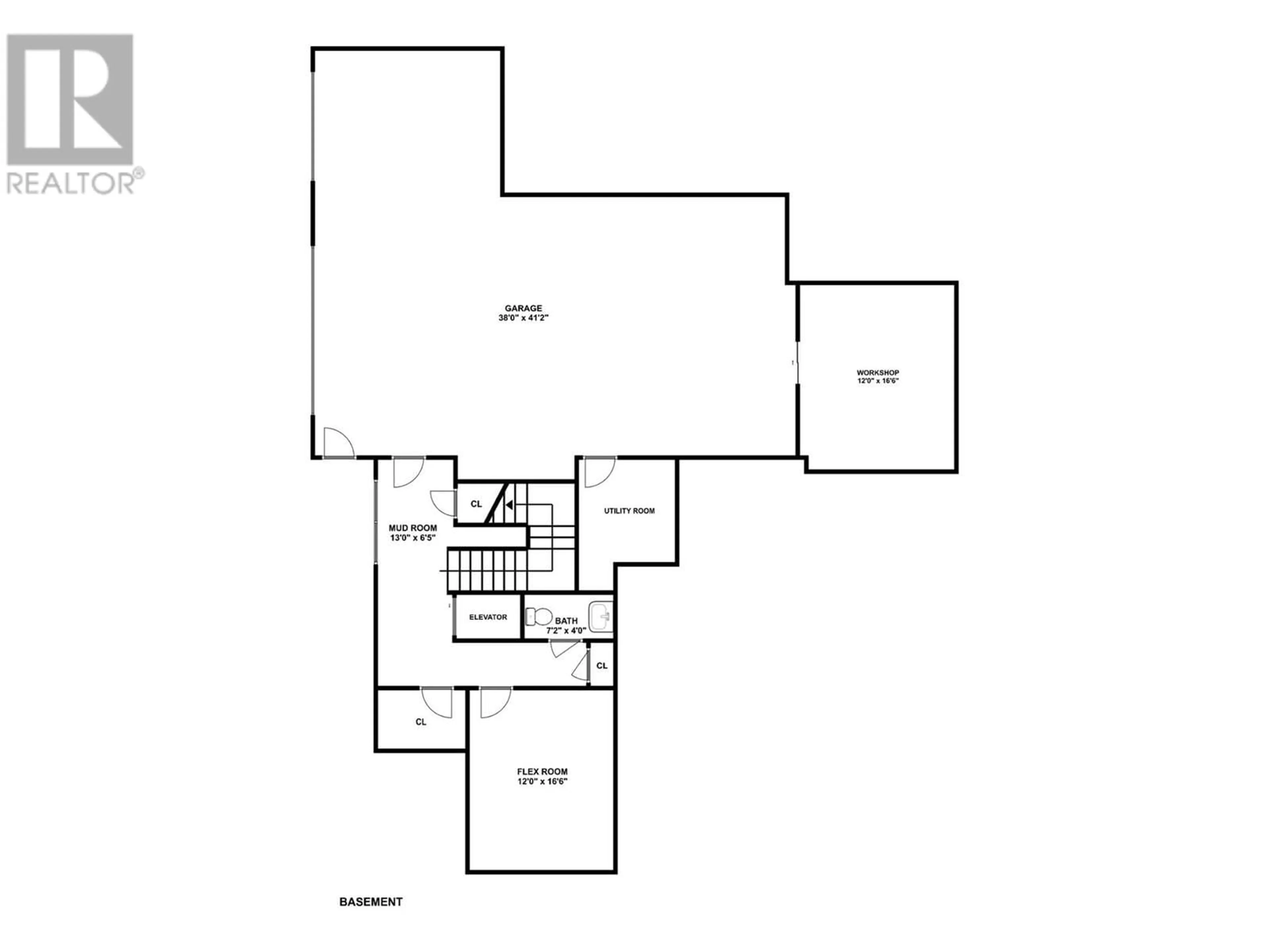 Floor plan for 722 Highpointe Place, Kelowna British Columbia V1V2Y3