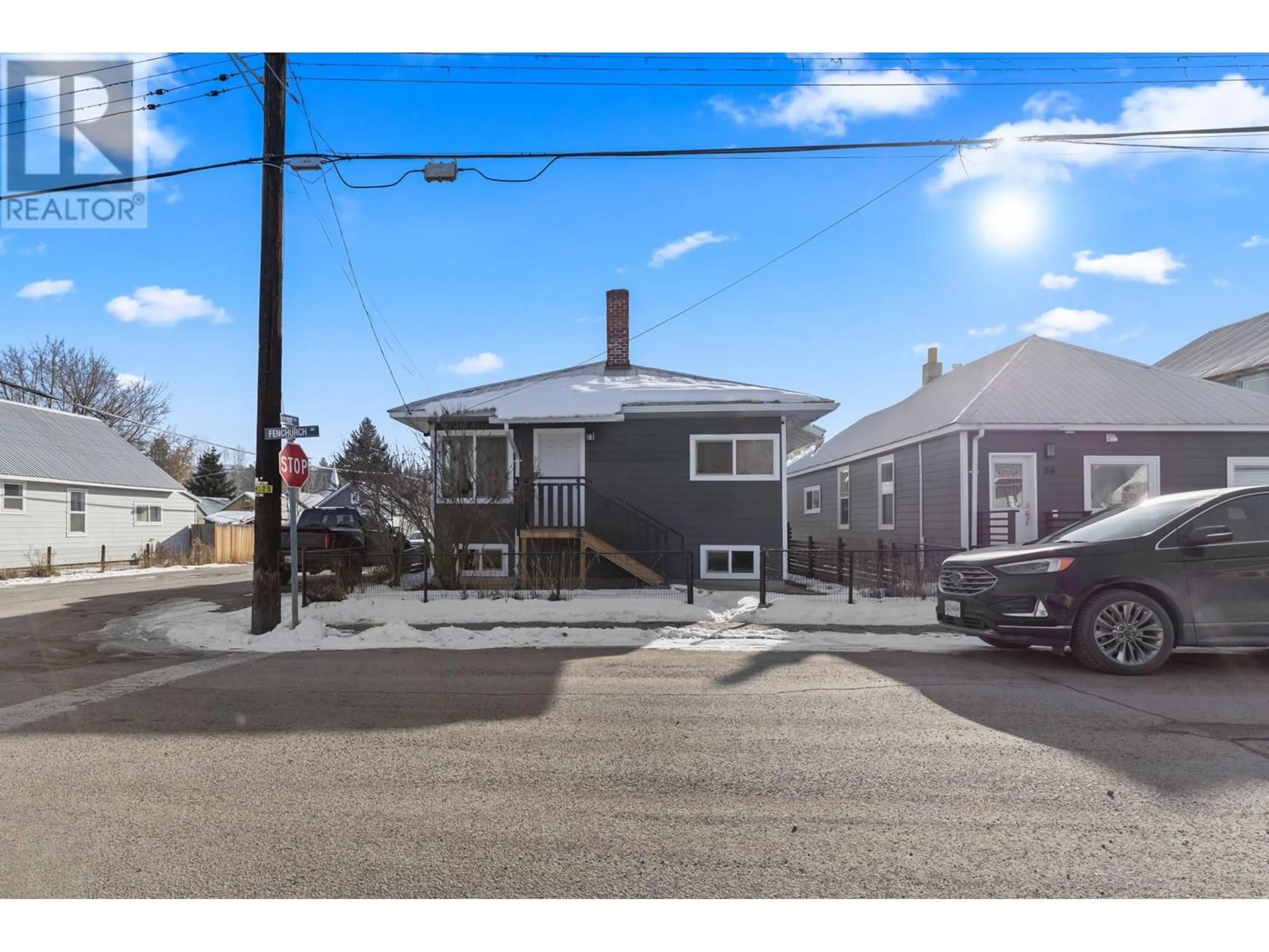 A pic from outside/outdoor area/front of a property/back of a property/a pic from drone, street for 52 FENCHURCH Avenue, Princeton British Columbia V0X1W0