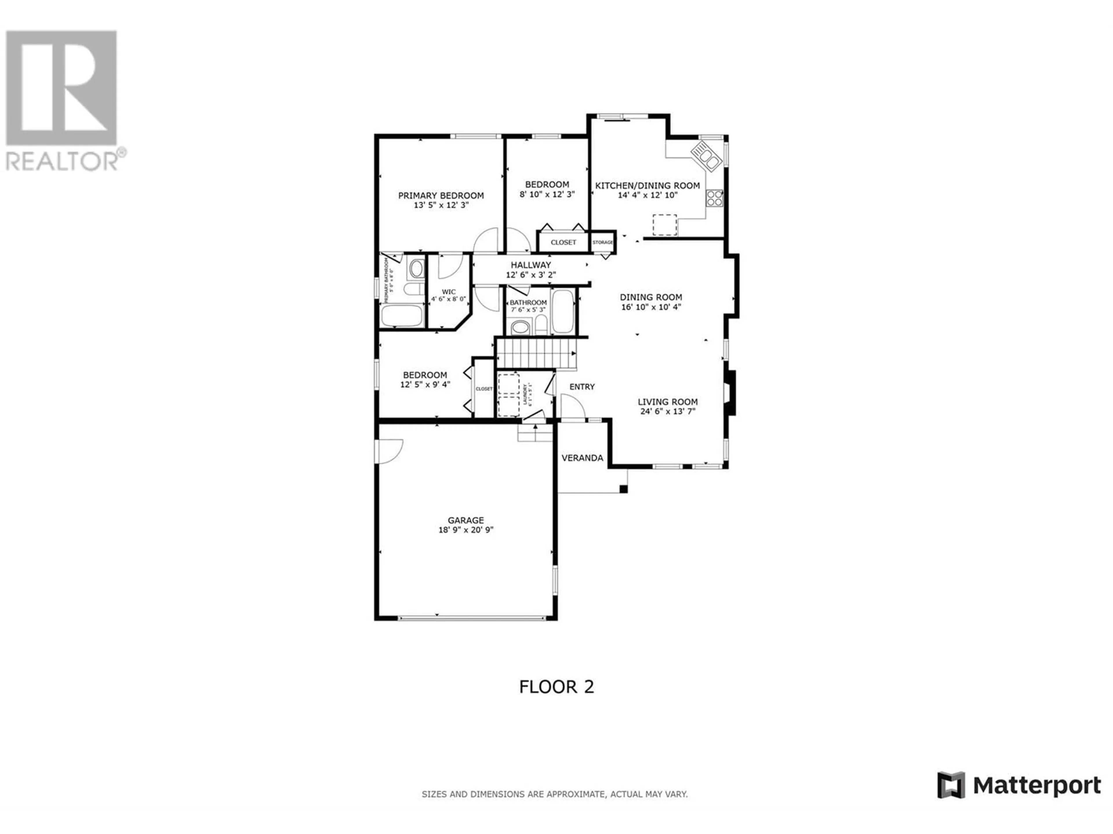 Floor plan for 2097 Rose Tree Road Lot# Lot 7, West Kelowna British Columbia V1Z4A7