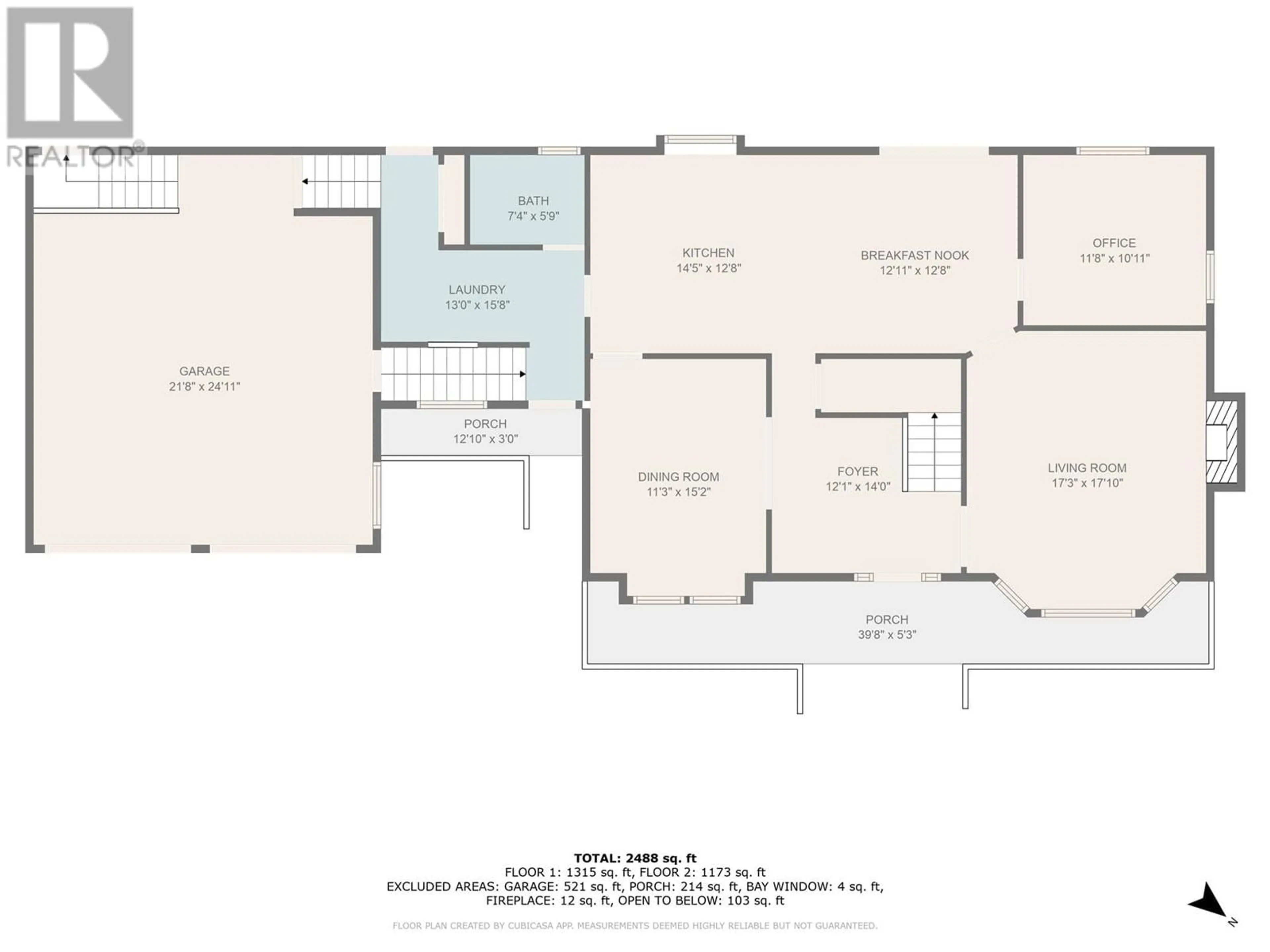 Floor plan for 942 Stikine Court, Kelowna British Columbia V1V2B2