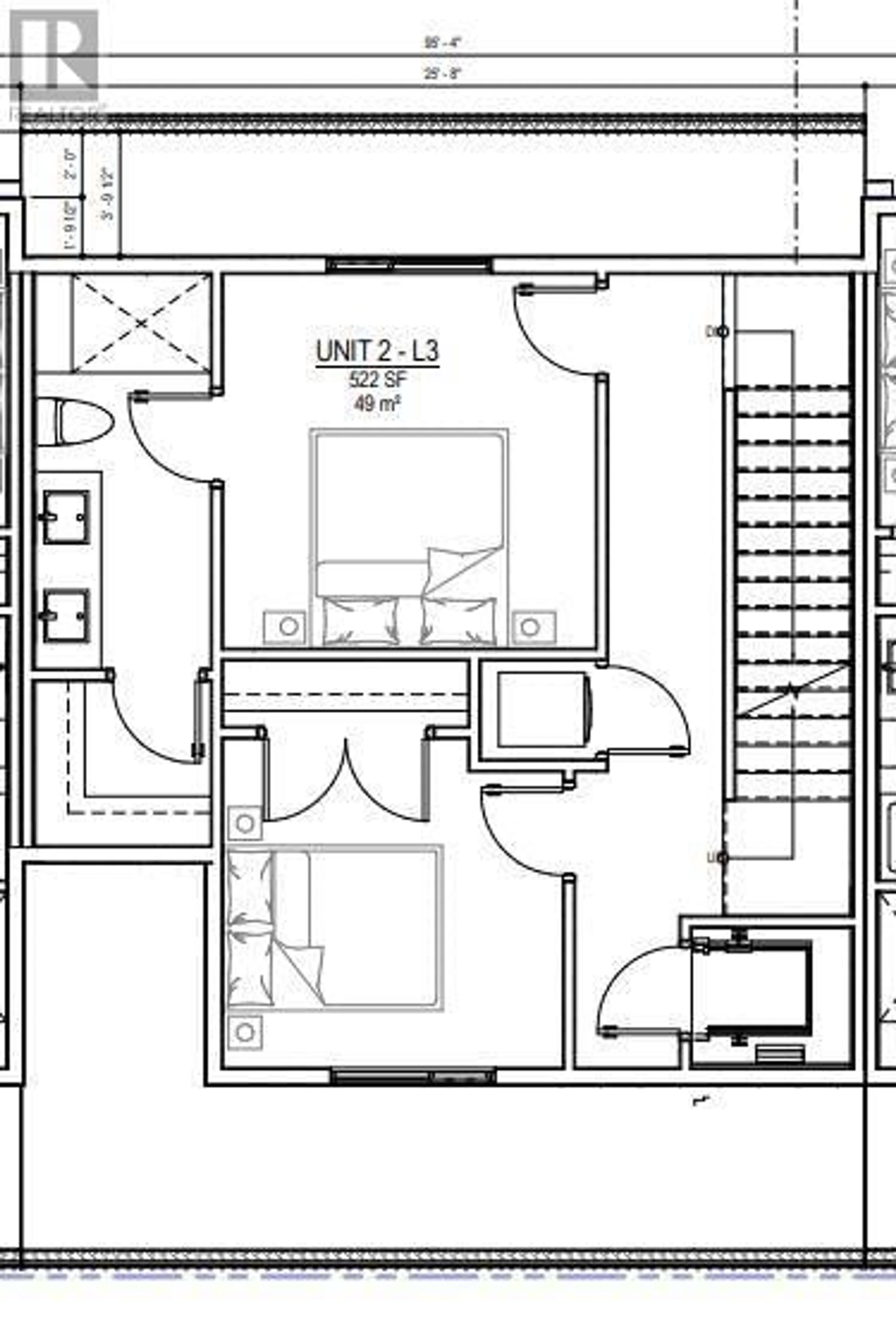 Floor plan for 4495 Walker Road Unit# 2, Kelowna British Columbia V1W1G8