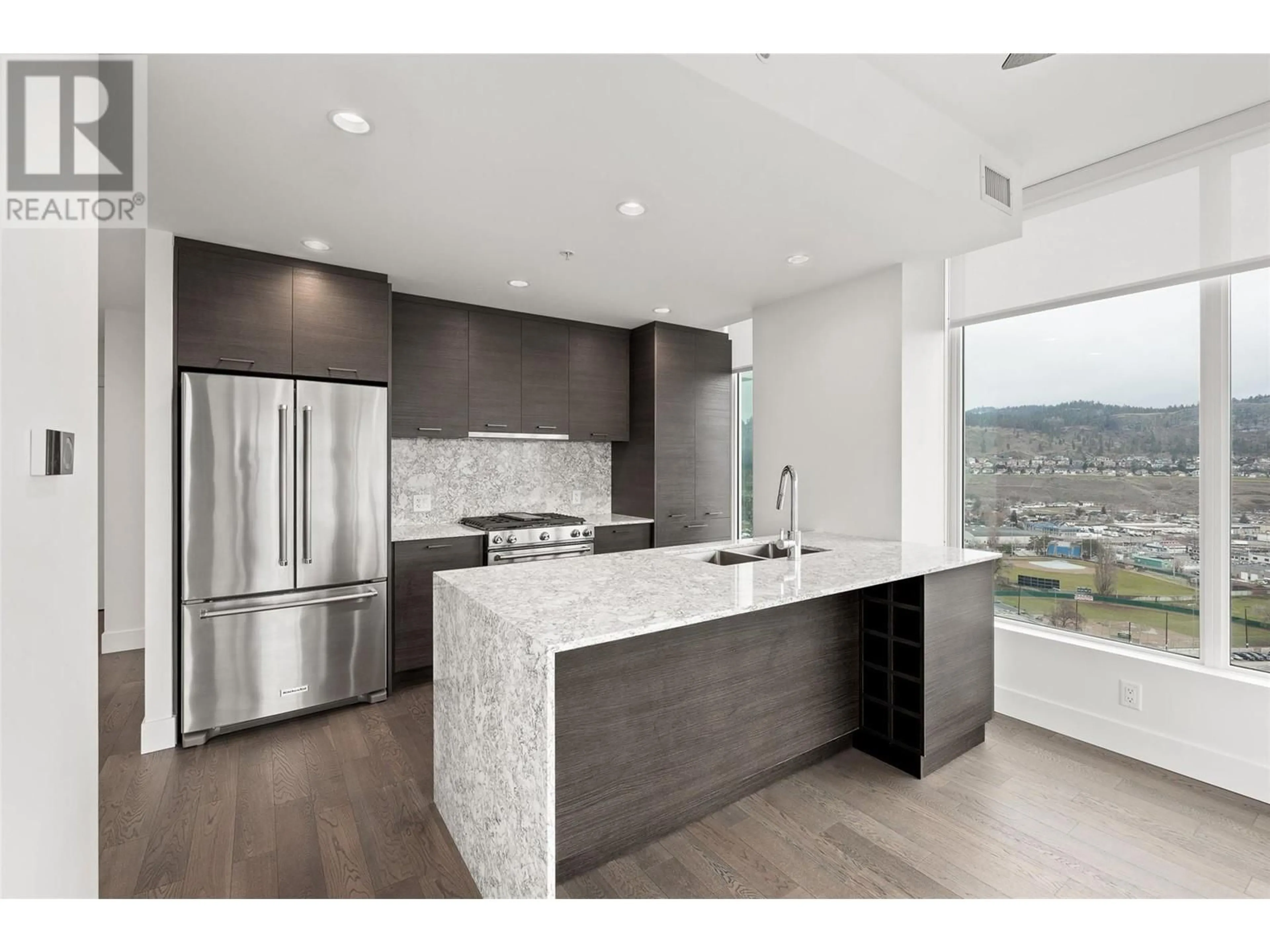 Open concept kitchen, unknown for 1191 Sunset Drive Unit# 2202, Kelowna British Columbia V1Y0J4