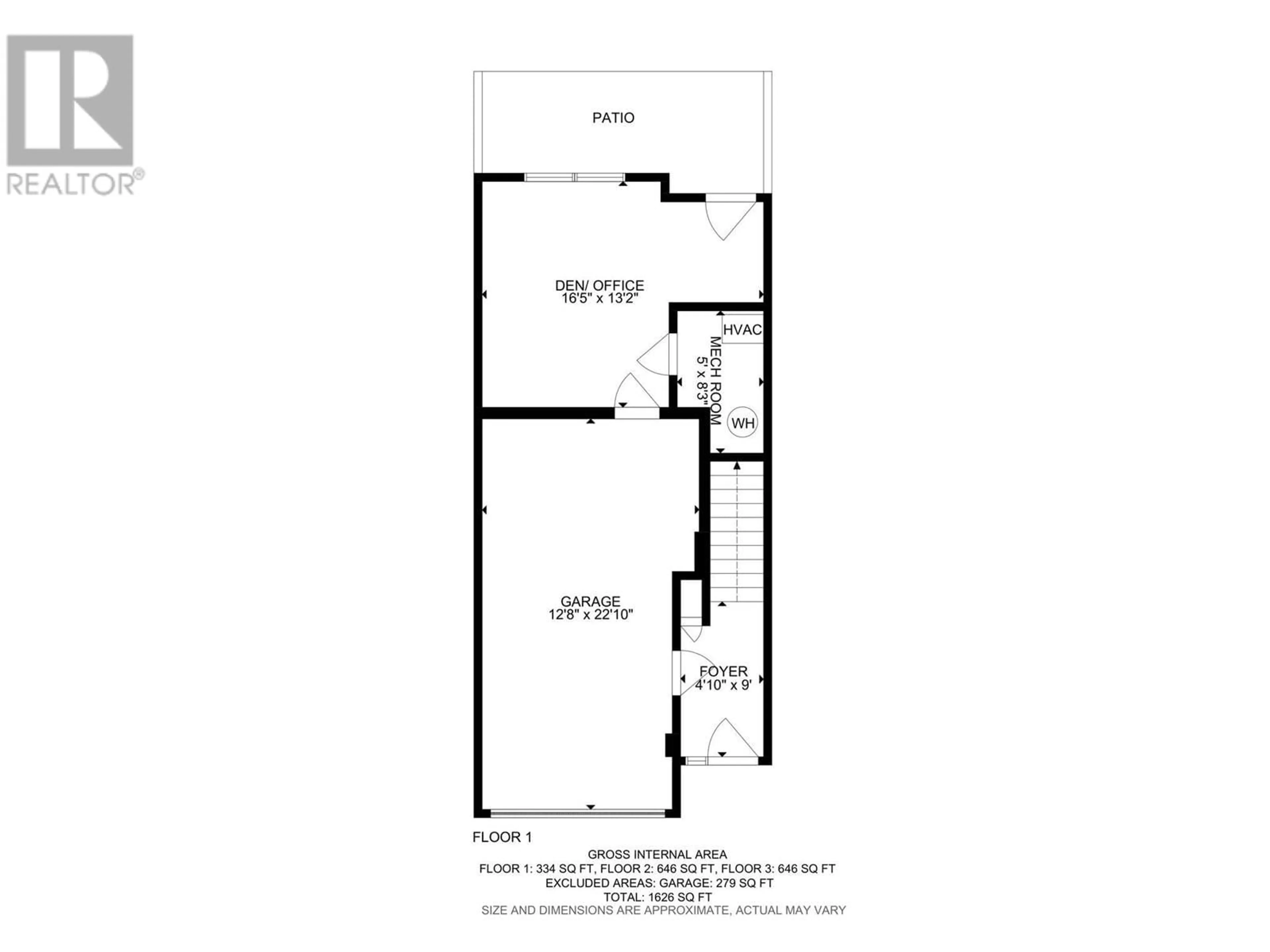 Floor plan for 2490 Tuscany Drive Unit# 48, West Kelowna British Columbia V4T3M4