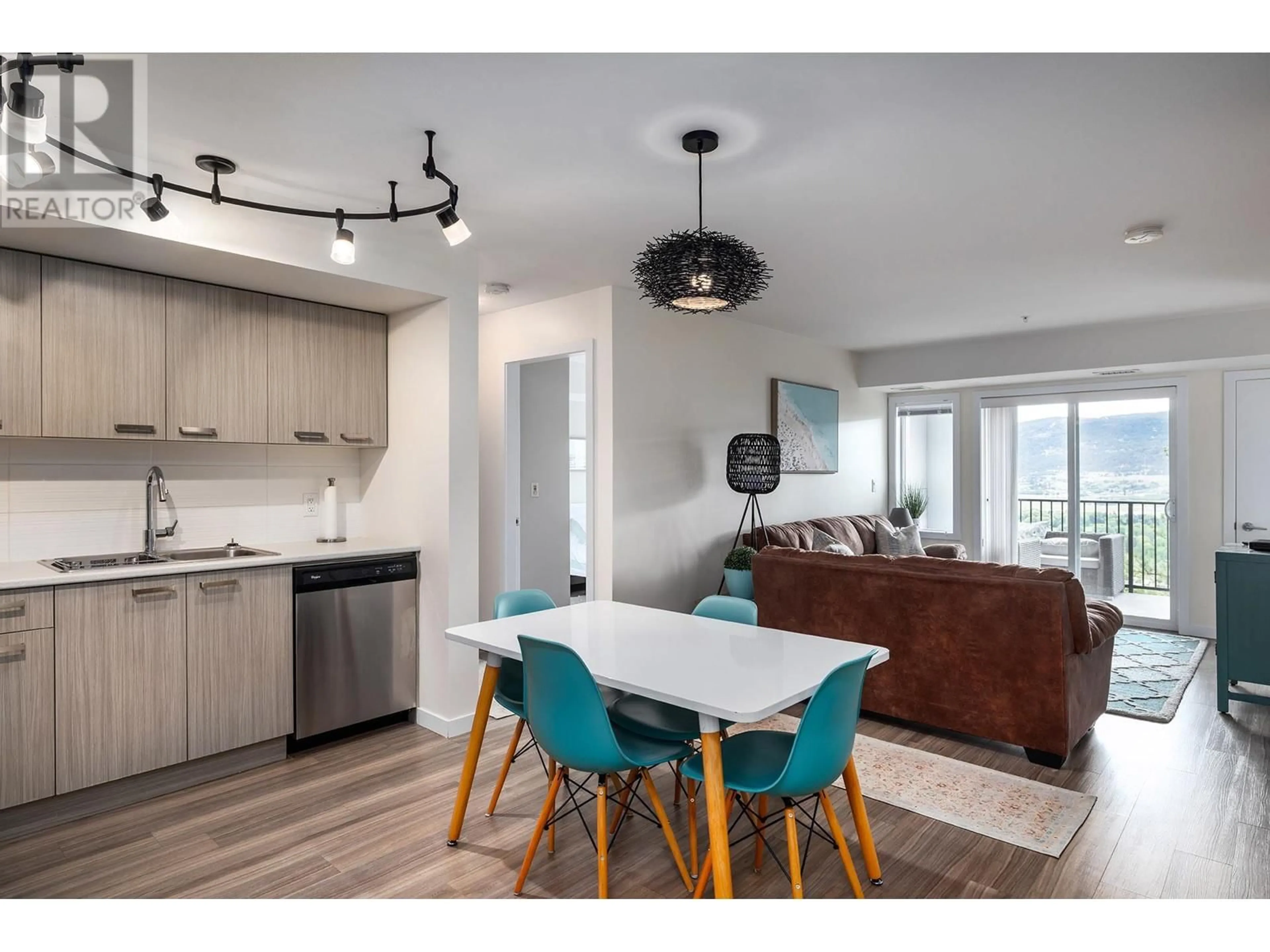 Open concept kitchen, unknown for 775 Academy Way Unit# 217, Kelowna British Columbia V1V3C8