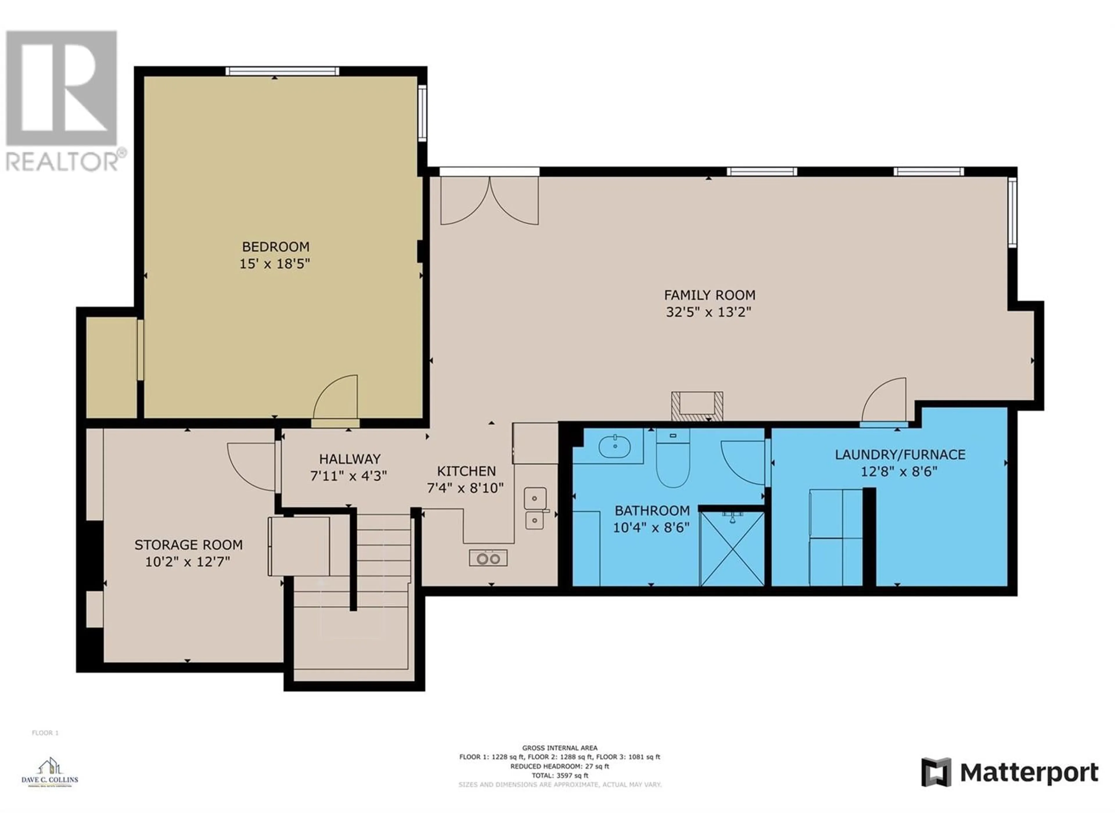 Floor plan for 6057 Ellison Avenue, Peachland British Columbia V0H1X4