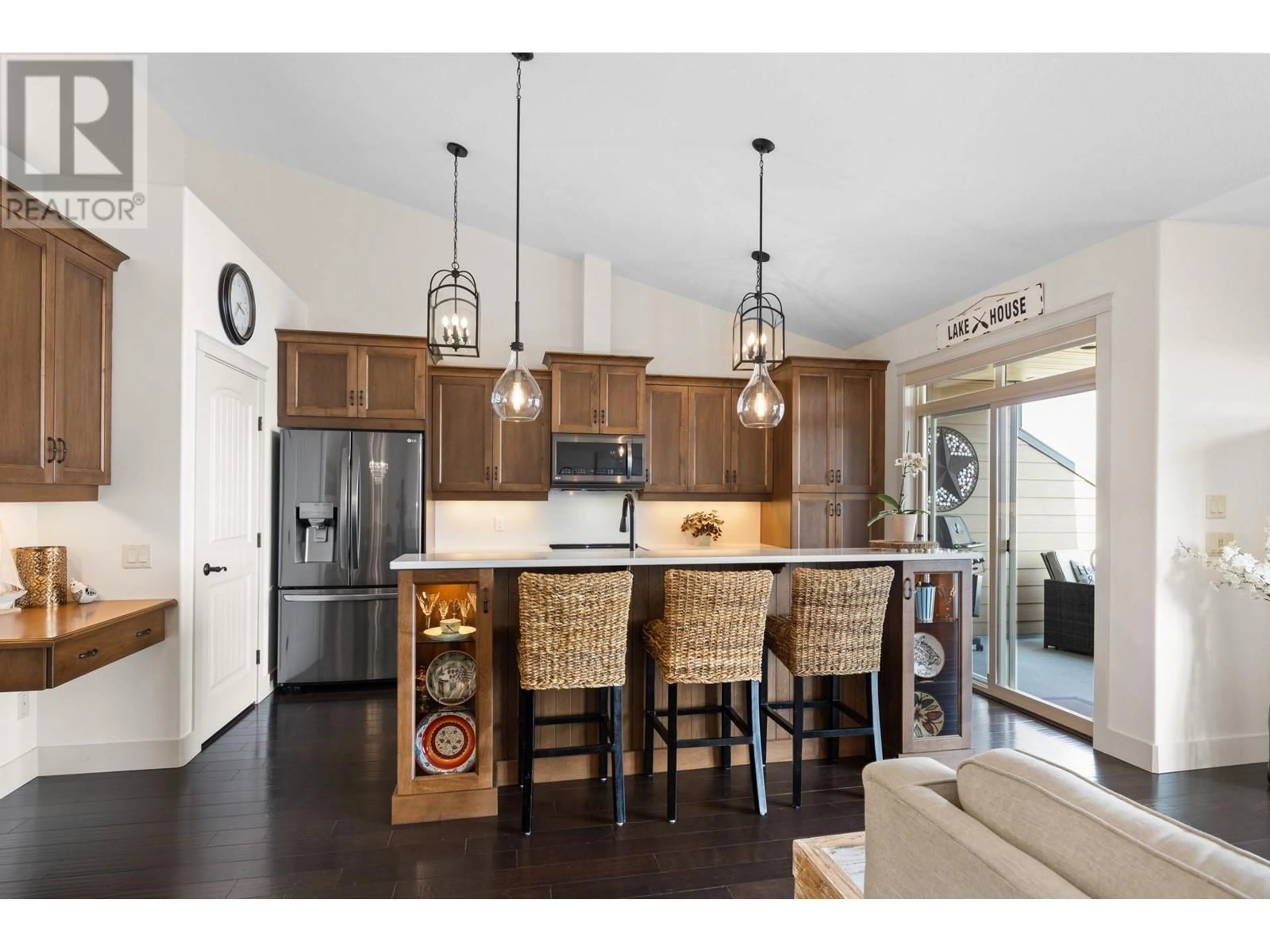 Open concept kitchen, unknown for 4350 Ponderosa Drive Unit# 322, Peachland British Columbia V0H1X5