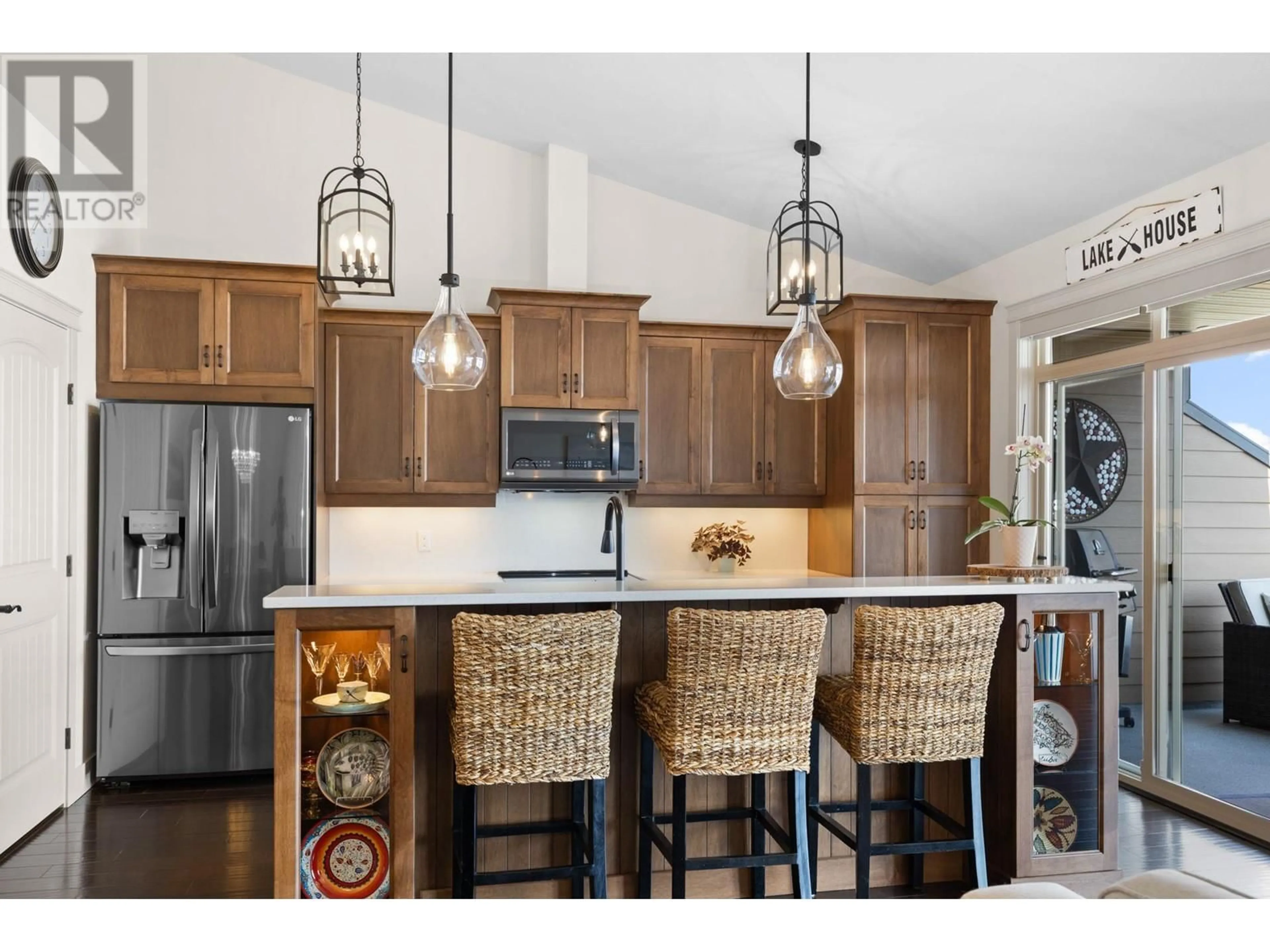 Open concept kitchen, unknown for 4350 Ponderosa Drive Unit# 322, Peachland British Columbia V0H1X5