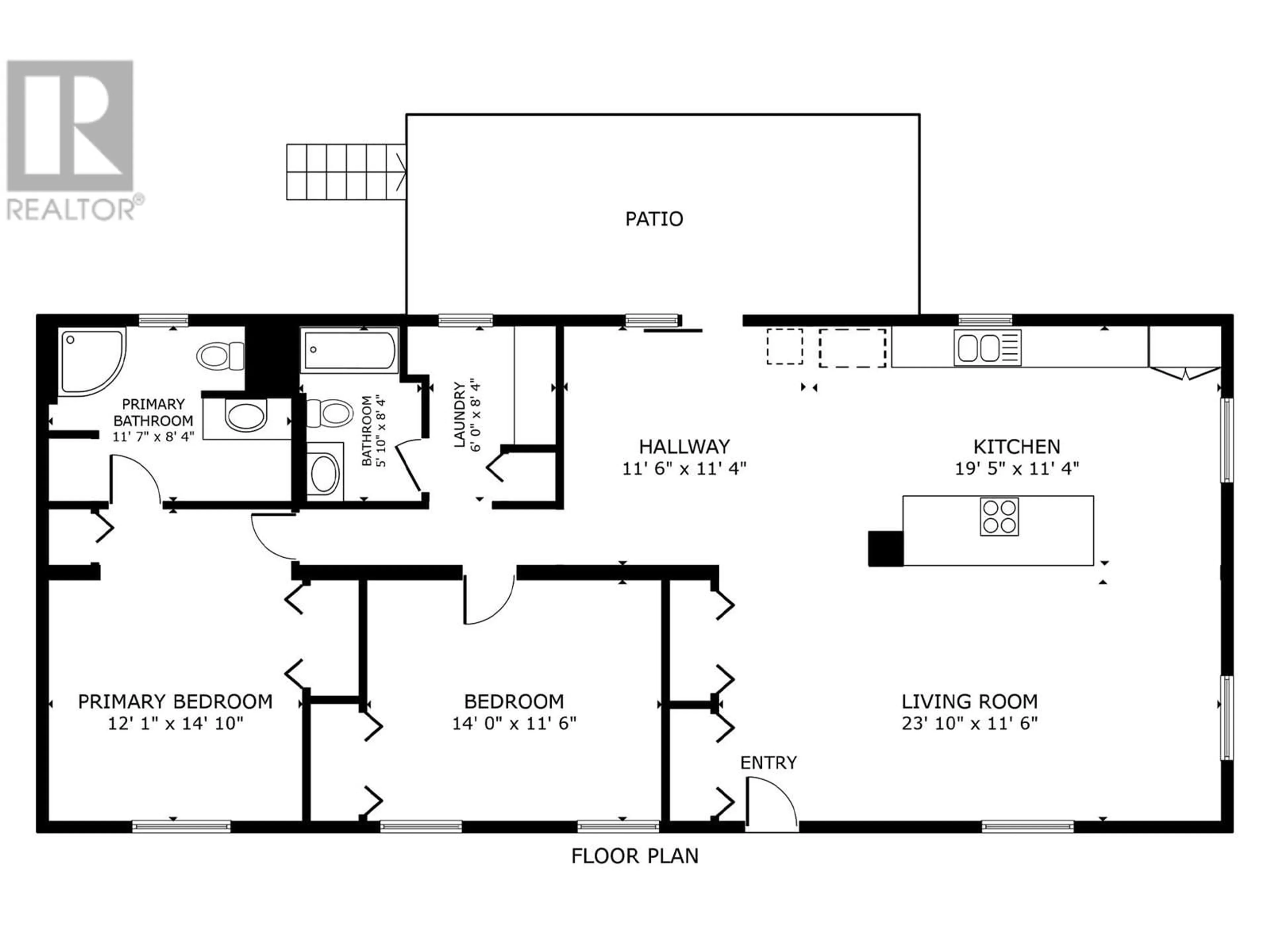 Floor plan for 4075 McClain Road Unit# 93, Kelowna British Columbia V1W4R4