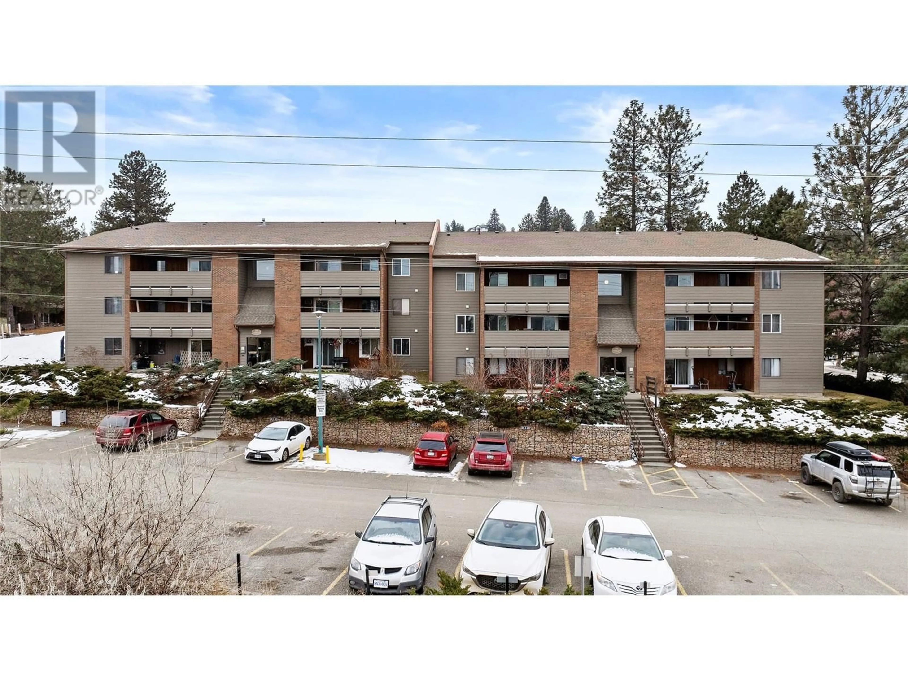 A pic from outside/outdoor area/front of a property/back of a property/a pic from drone, mountain view for 44 WHITESHIELD  S Crescent Unit# 210, Kamloops British Columbia V2E2J1