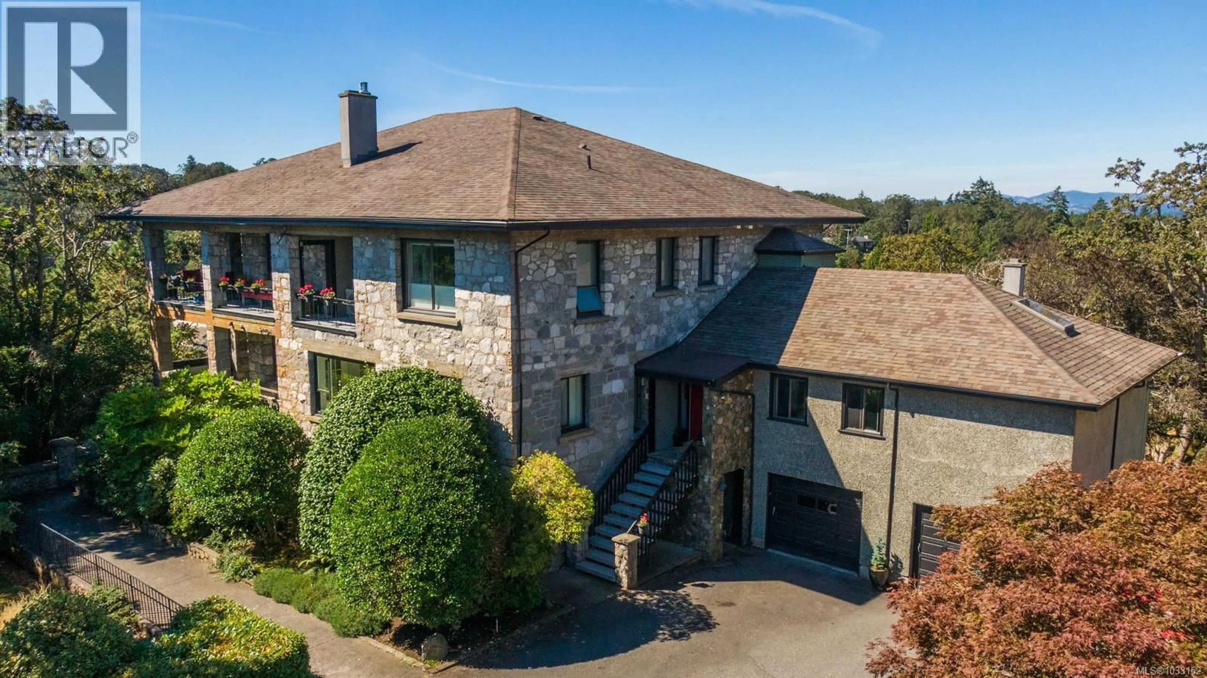 A pic from outside/outdoor area/front of a property/back of a property/a pic from drone, building for A - 3960 CEDAR HILL ROAD, Saanich British Columbia V8N3B8