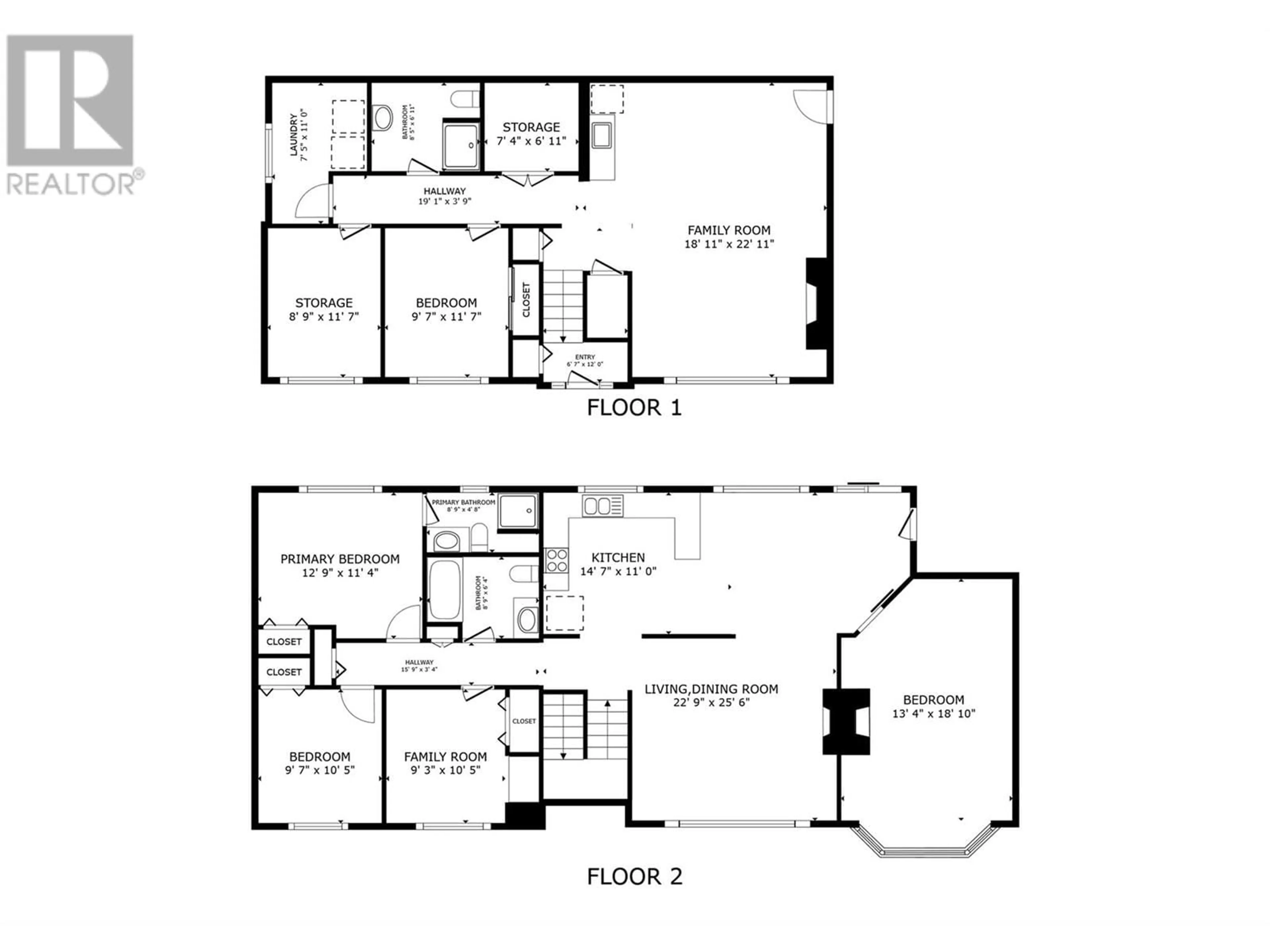 Floor plan for 1195 Graf Road, Kelowna British Columbia V1P1B8