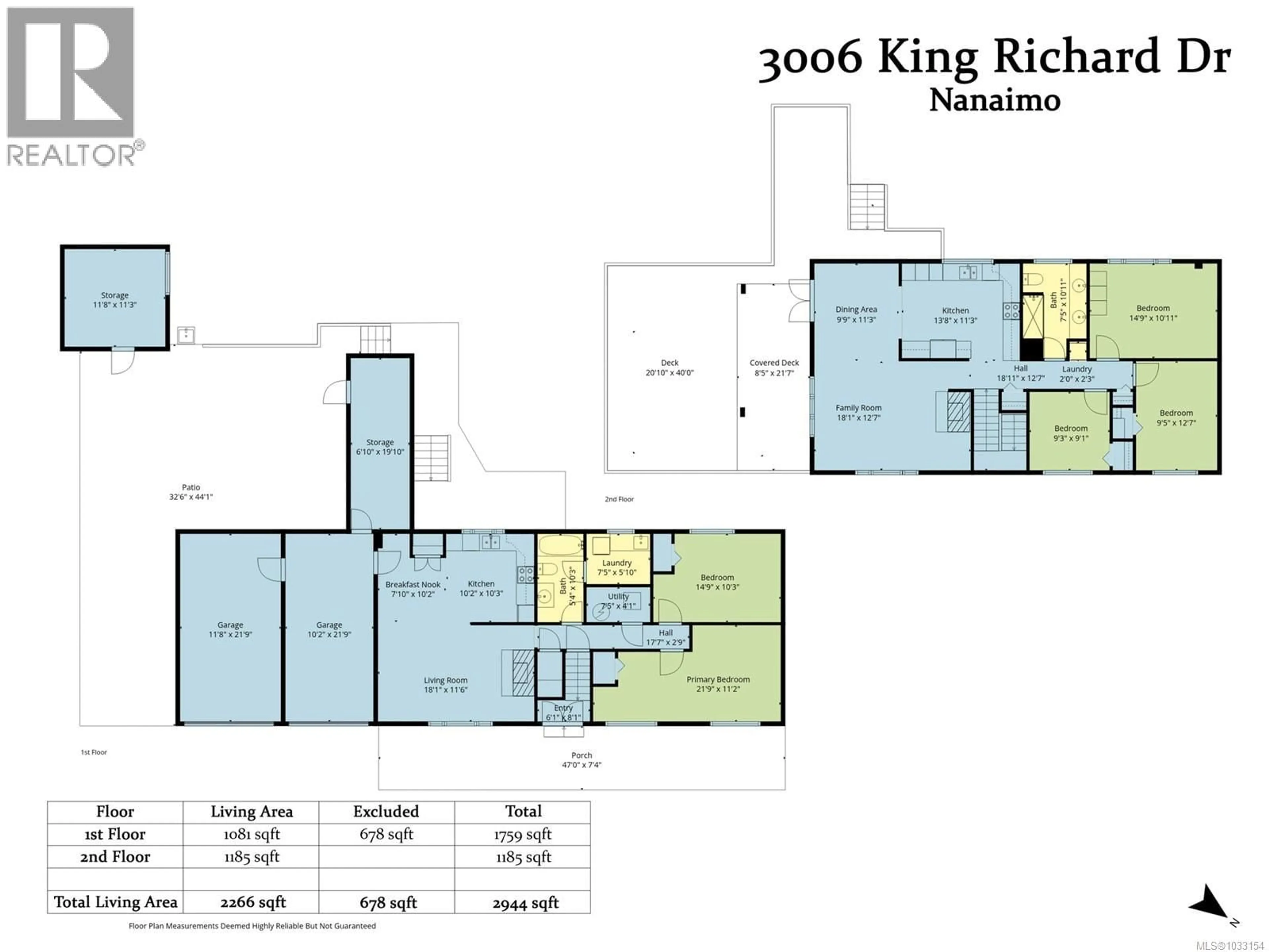 Floor plan for 3006 KING RICHARD DRIVE, Nanaimo British Columbia V9T1J6