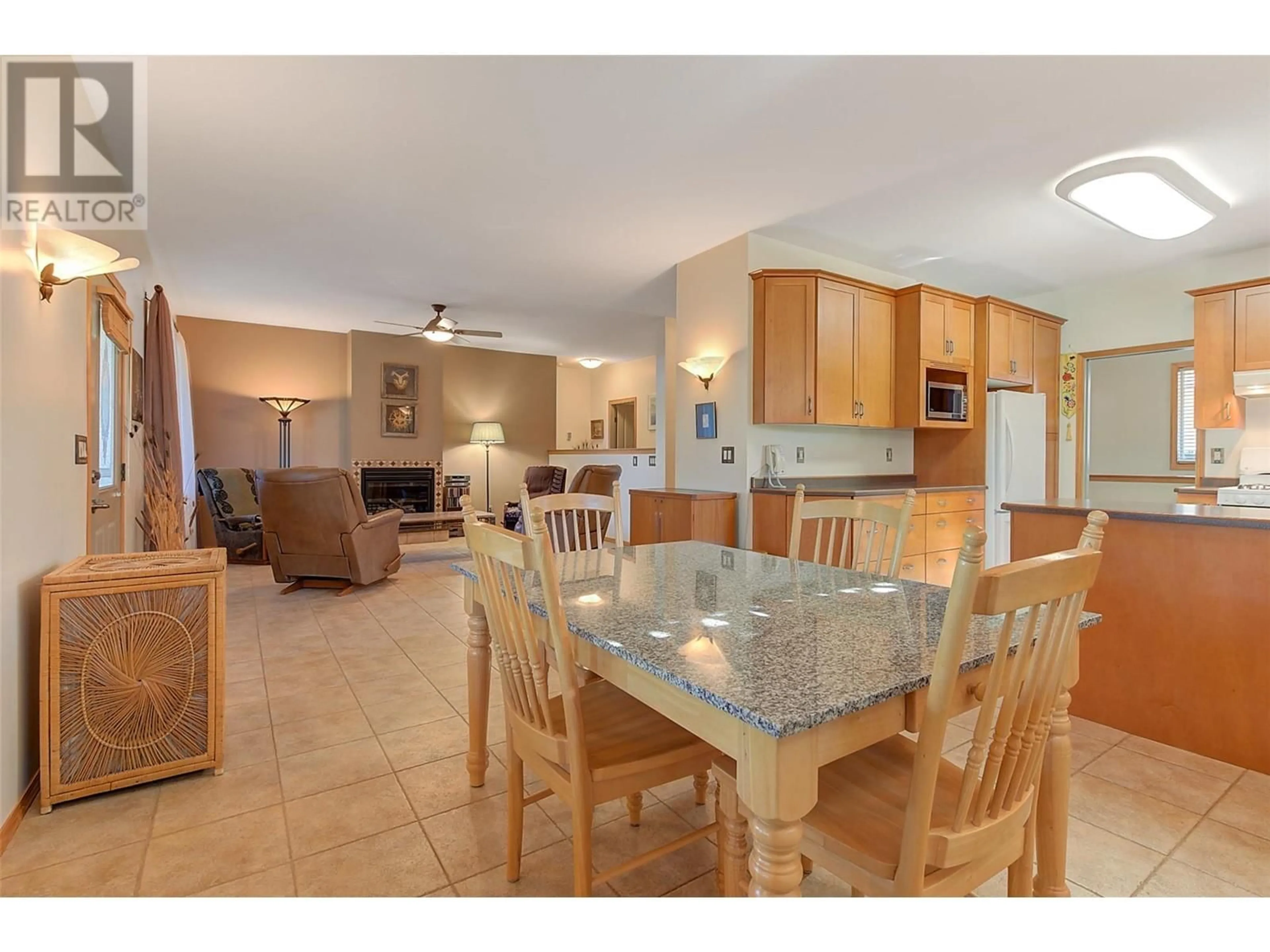 Open concept kitchen, ceramic/tile floor for 5178 Morrison Crescent, Peachland British Columbia V0H1X2