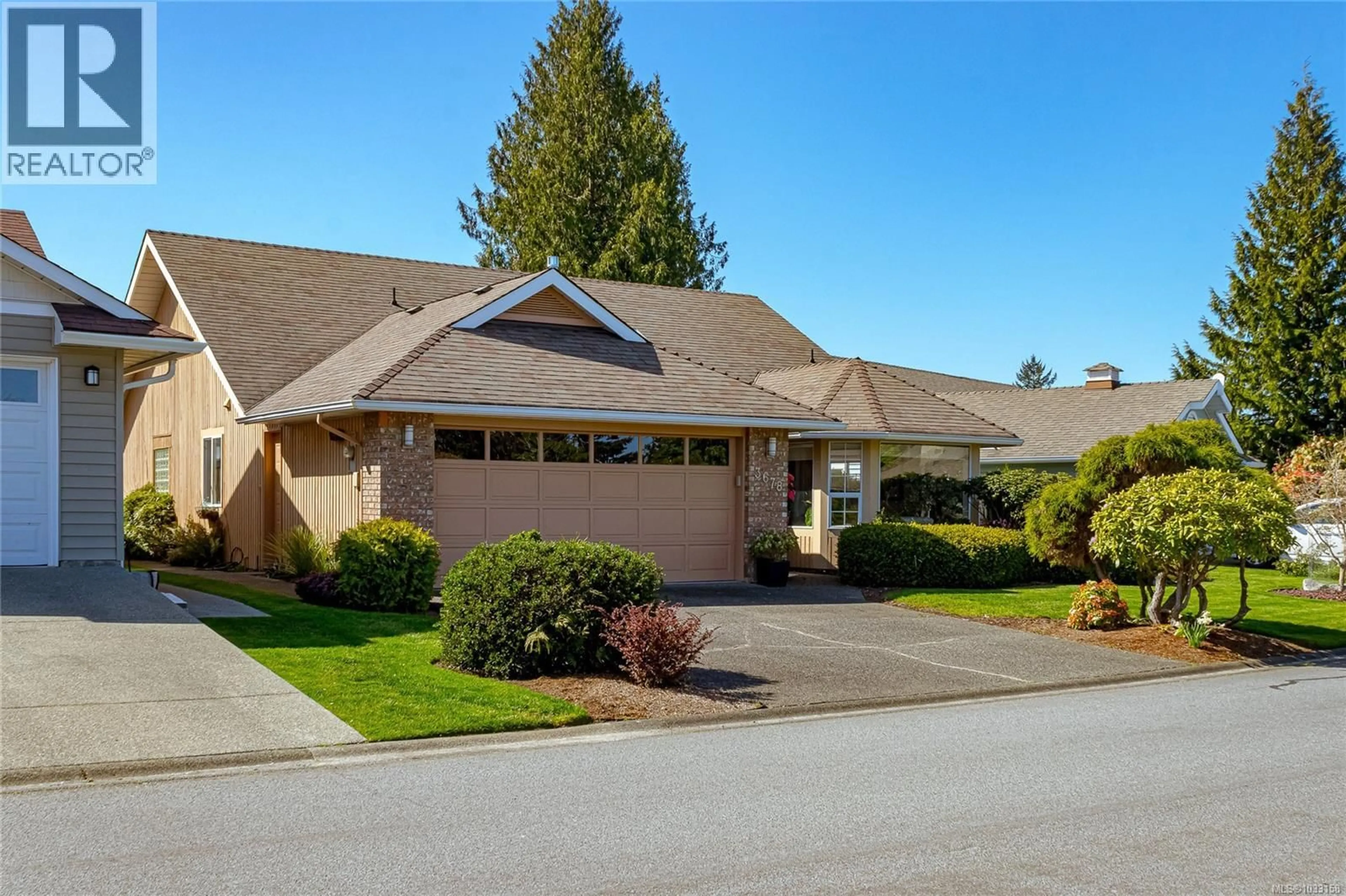 Home with vinyl exterior material, street for 3678 ARBUTUS DRIVE NORTH, Cobble Hill British Columbia V8H0K8