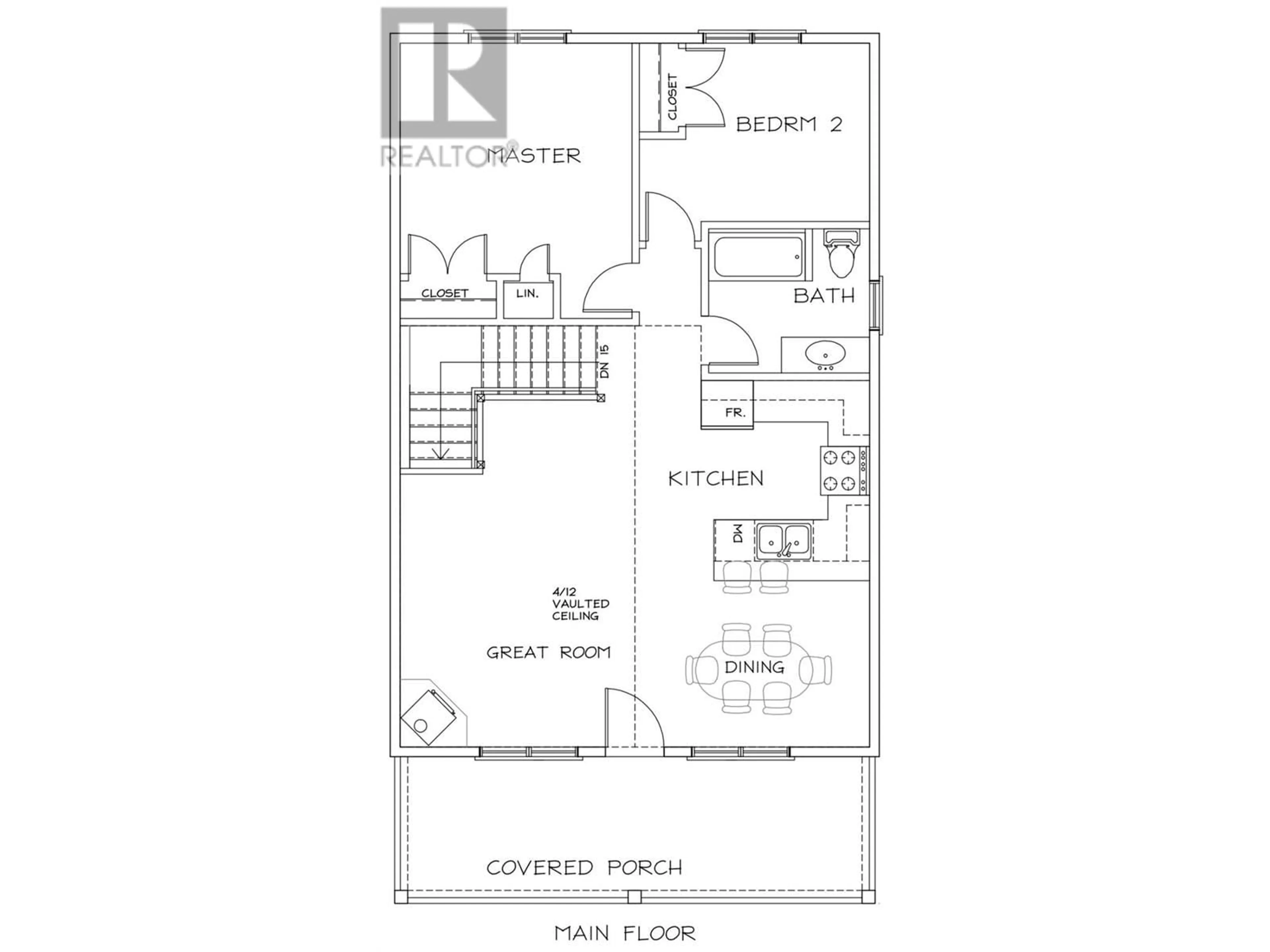 Floor plan for 1938 FOXWOOD Trail Unit# 3, Windermere British Columbia V0B2L2